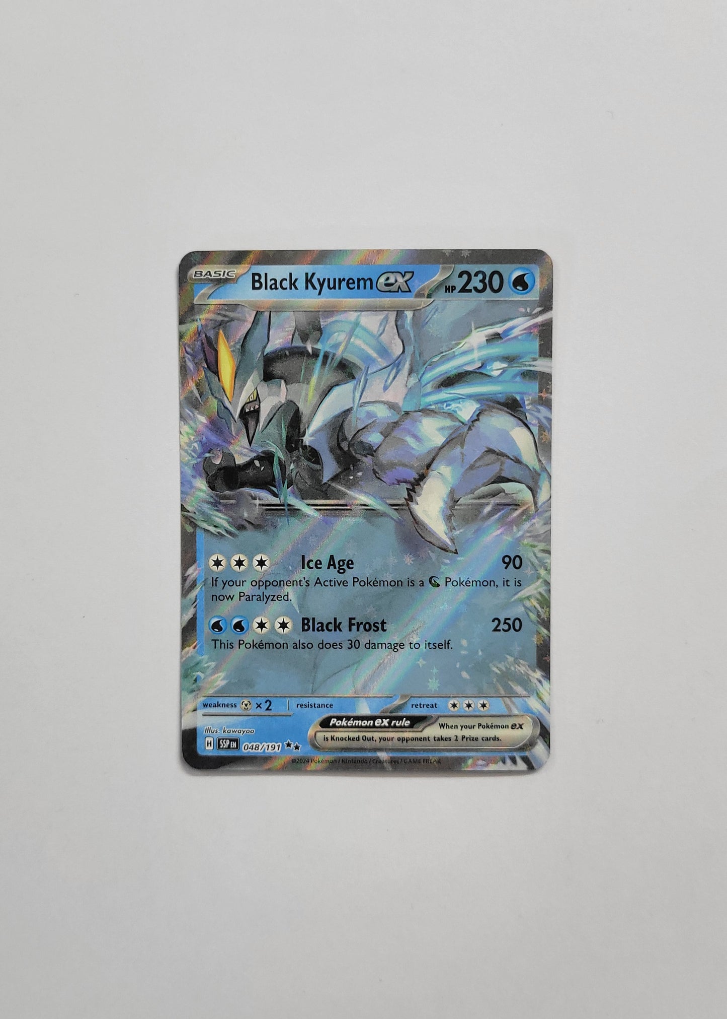 Black Kyurem ex 048/191 - Surging Sparks