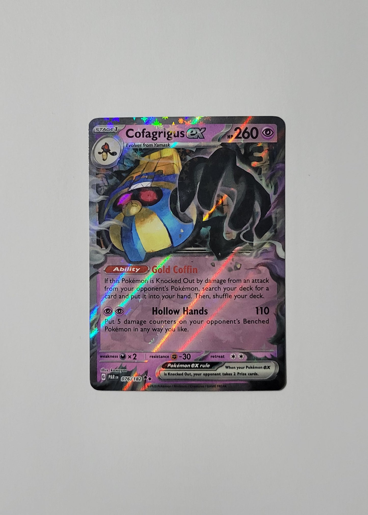 Cofagrigus ex 076/182 - Paradox Rift