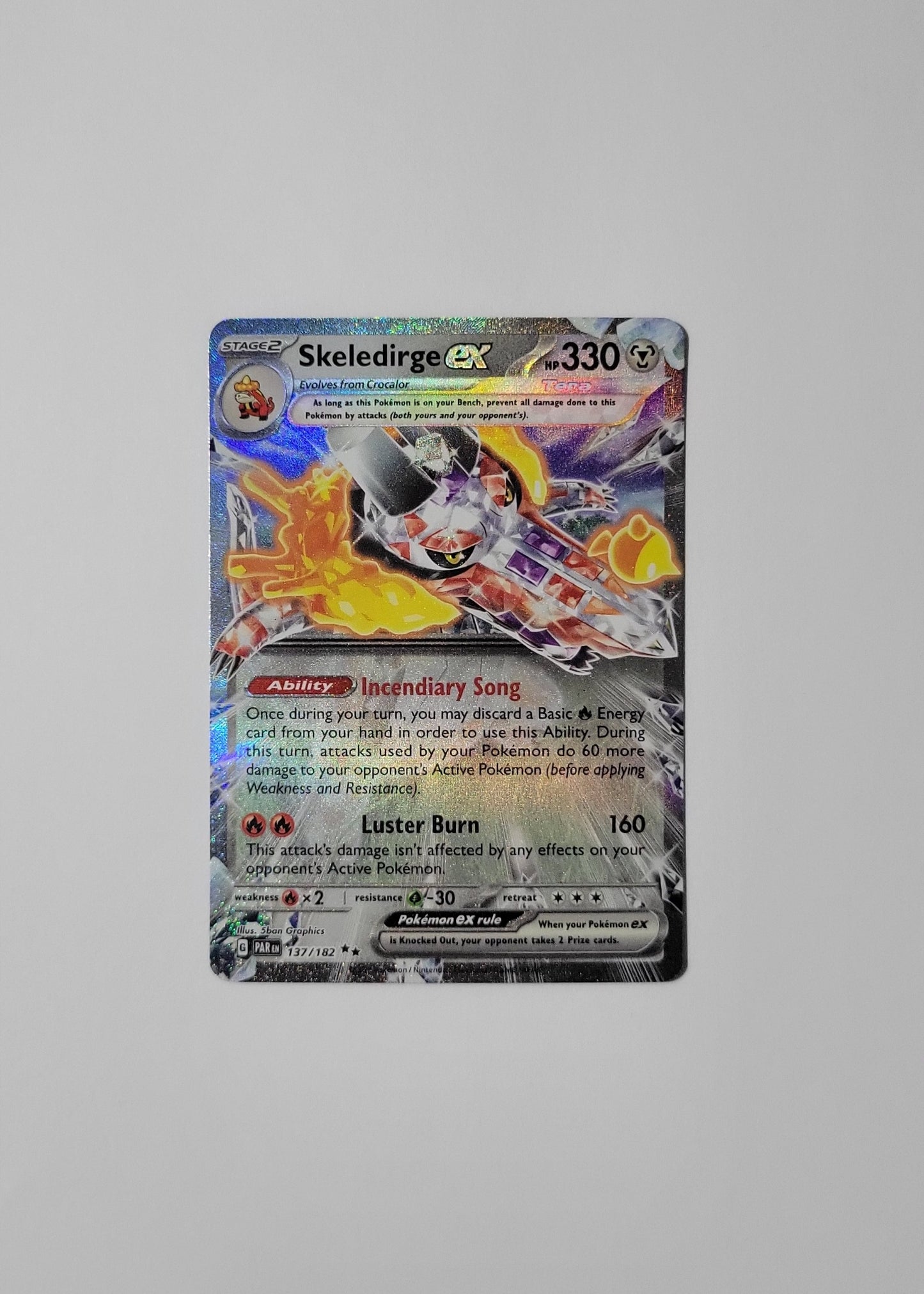 Skeledirge ex 137/182 - Paradox Rift