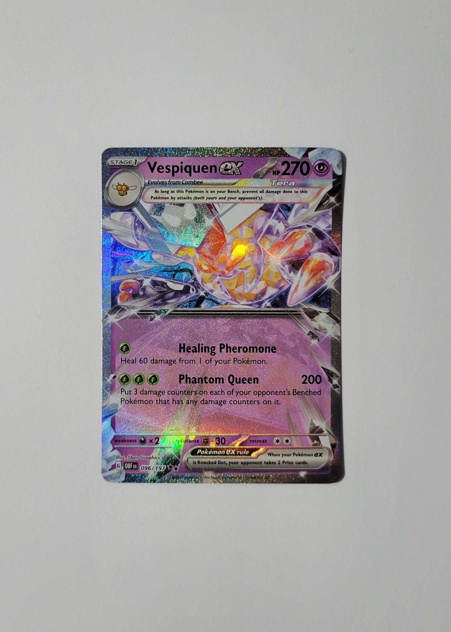 Vespiquen ex 096/197 - Obsidian Flames