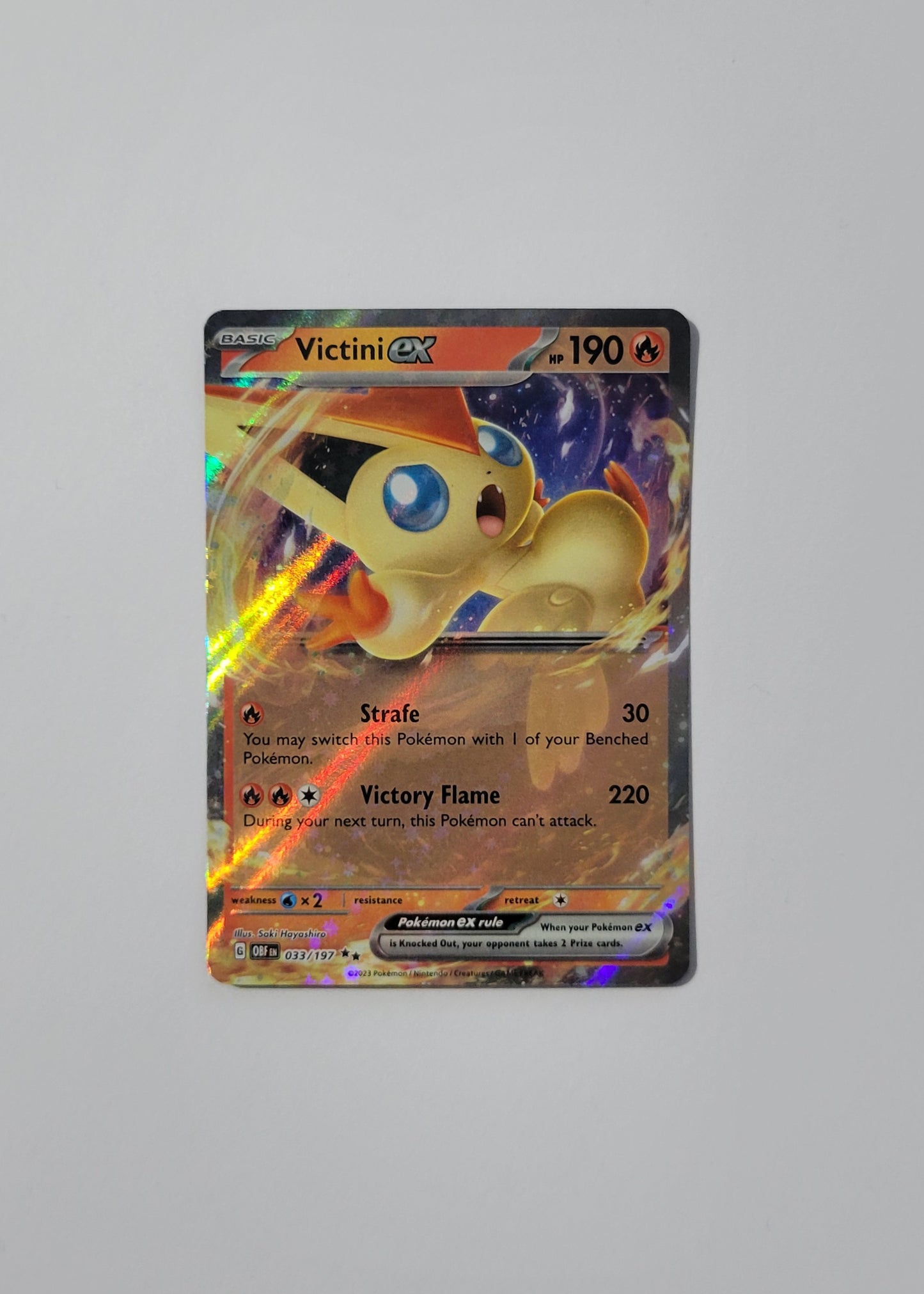 Victini ex 033/197 - Obsidian Flames