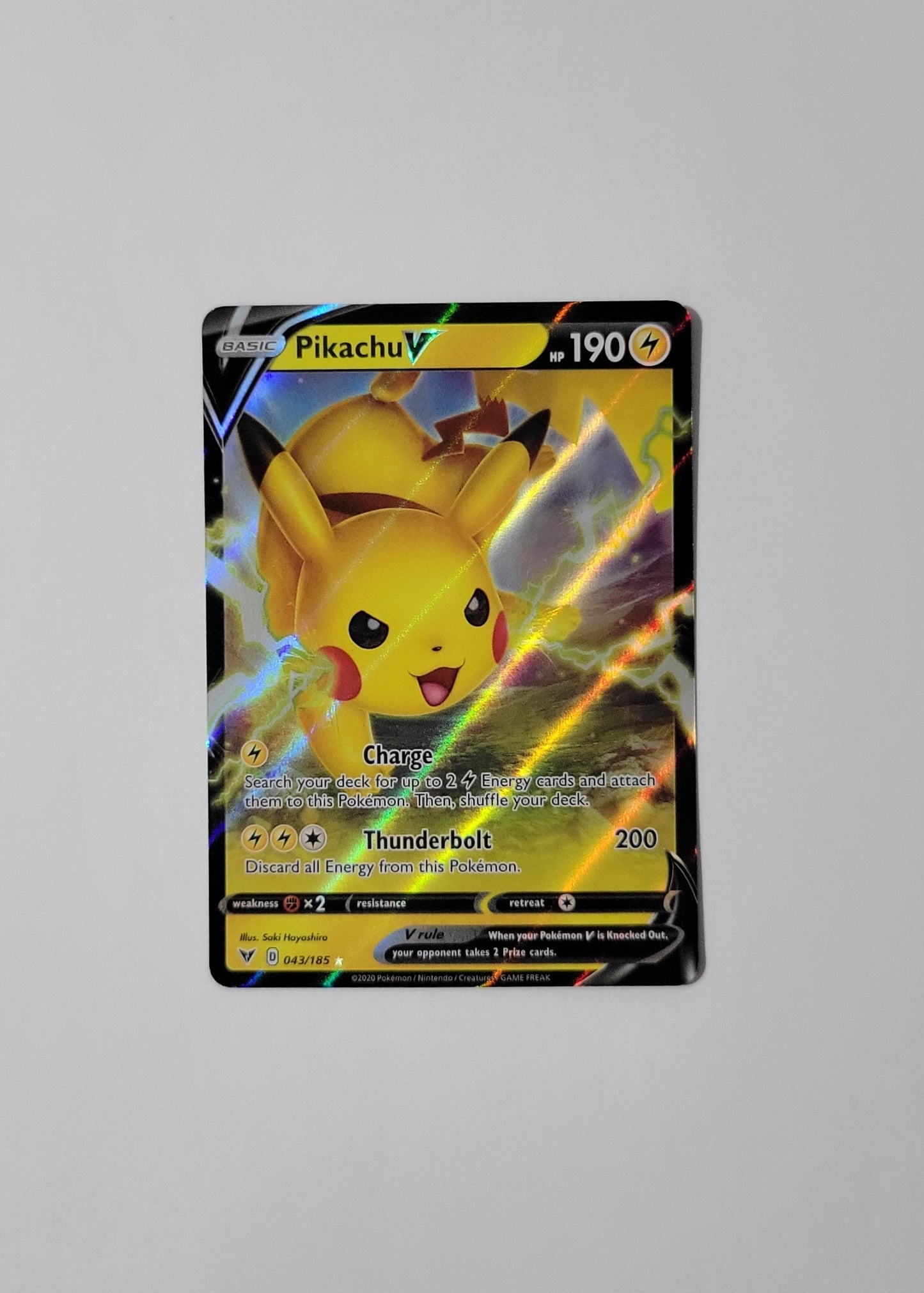 Pikachu V 043/185 - Vivid Voltage