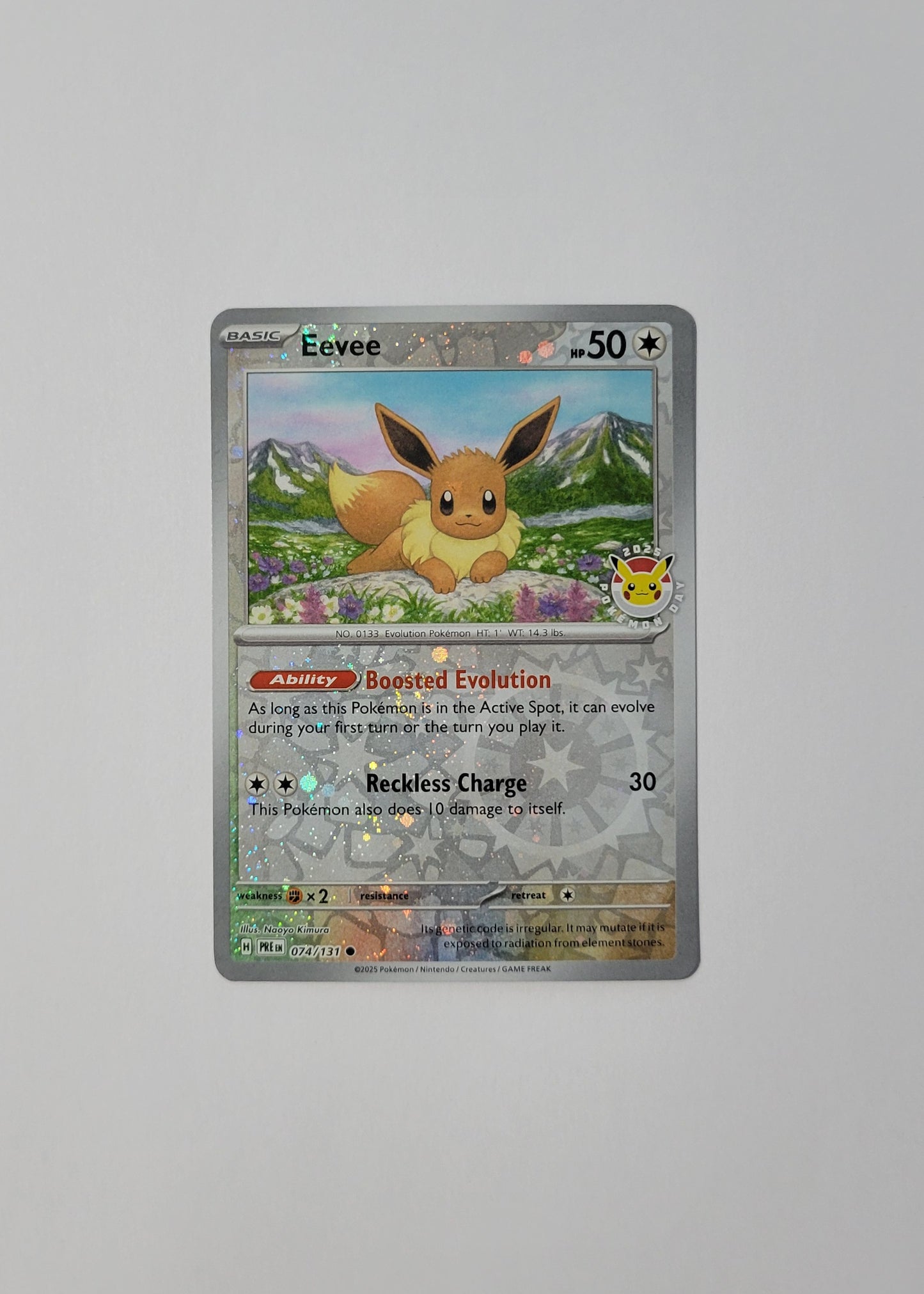 Eevee 074/131 - Pokemon Day 2025 (Stamped)