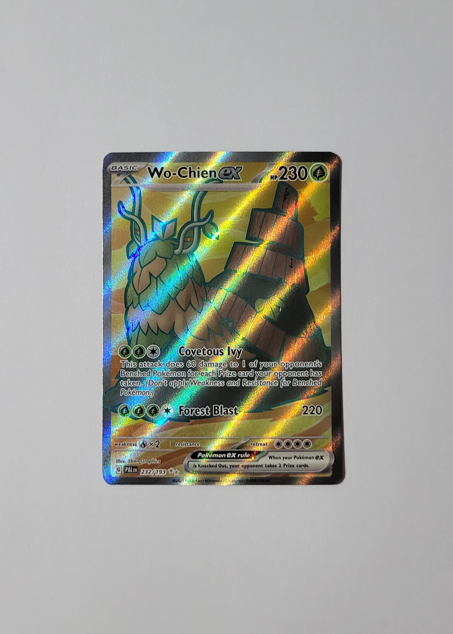 Wo-Chien ex 232/193 - Paldea Evolved