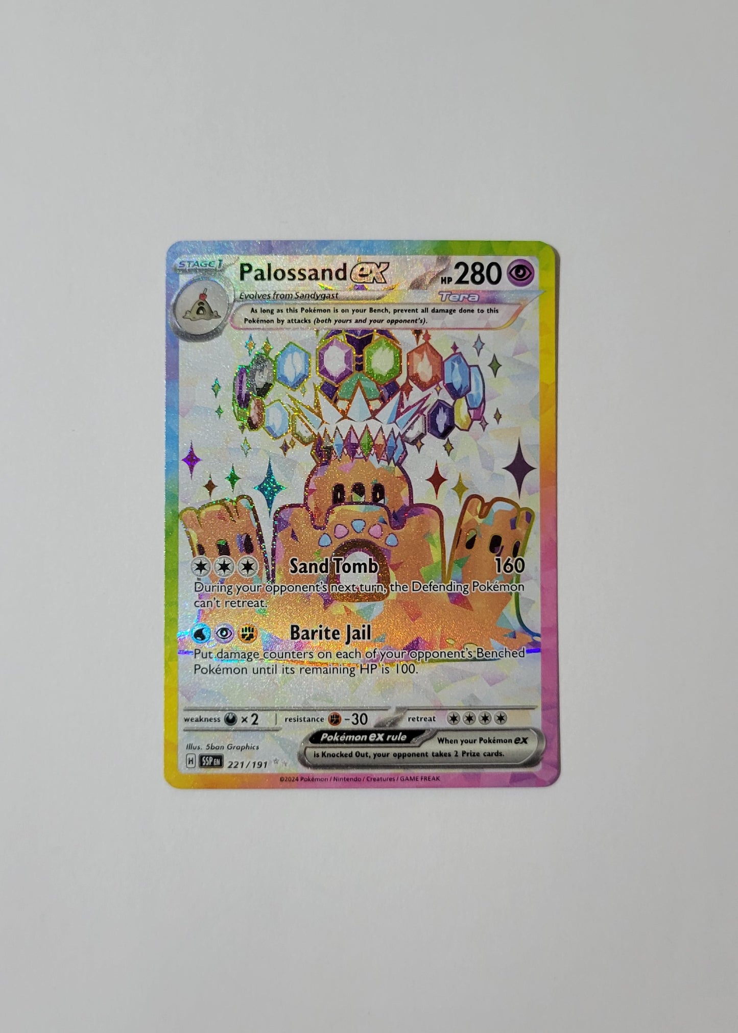 Palossand ex 221/191 - Surging Sparks