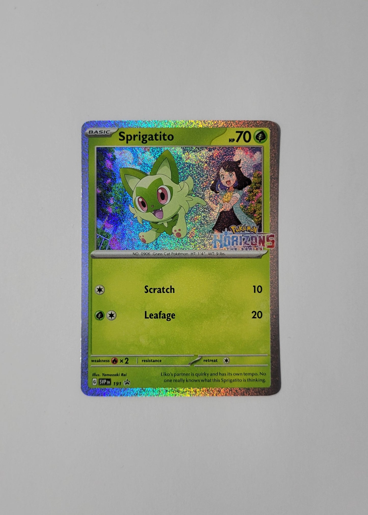 Sprigatito SVP191 (Stamped) - Black Star Promo