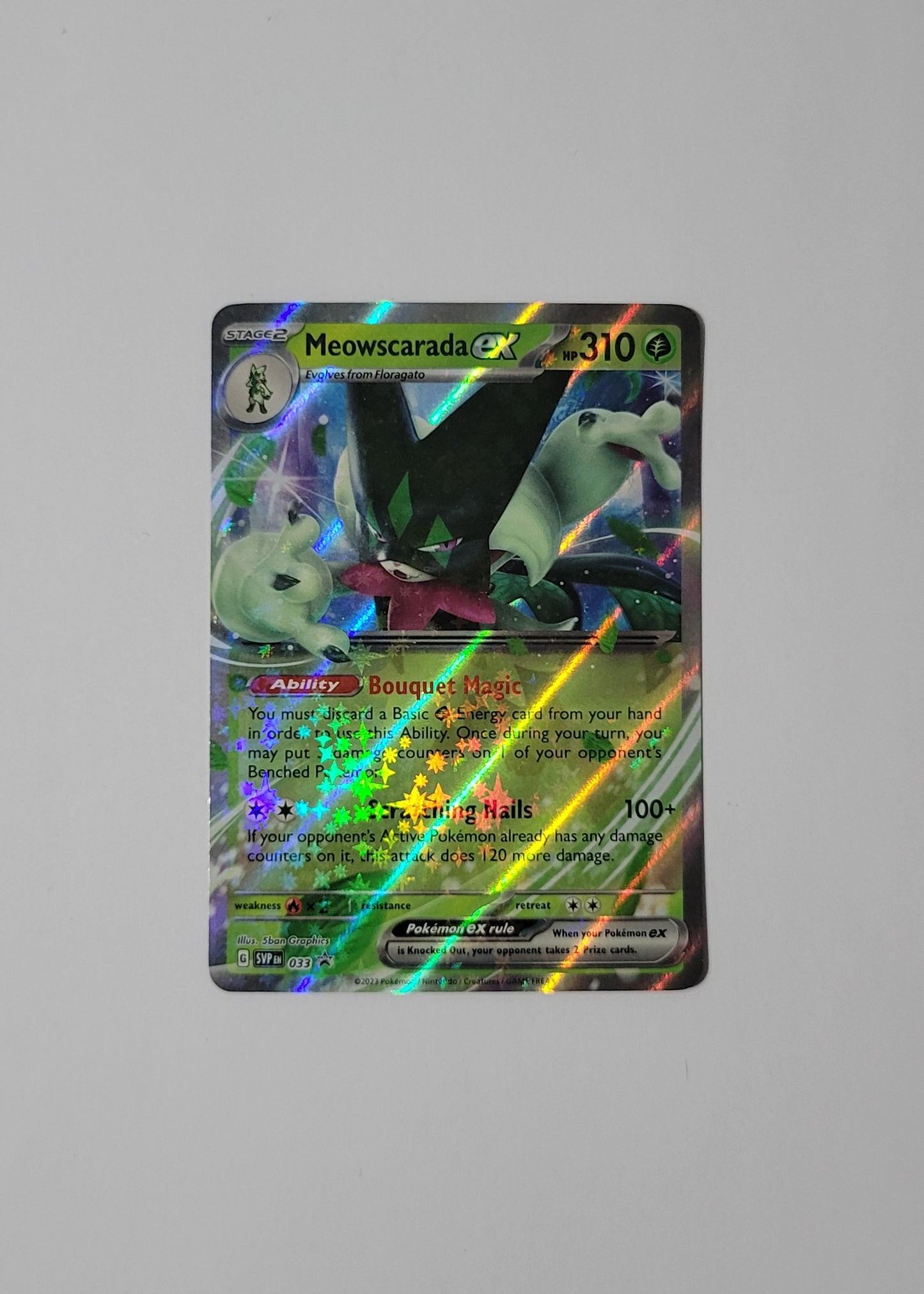 Meowscarada ex SVP033 - Black Star Promo