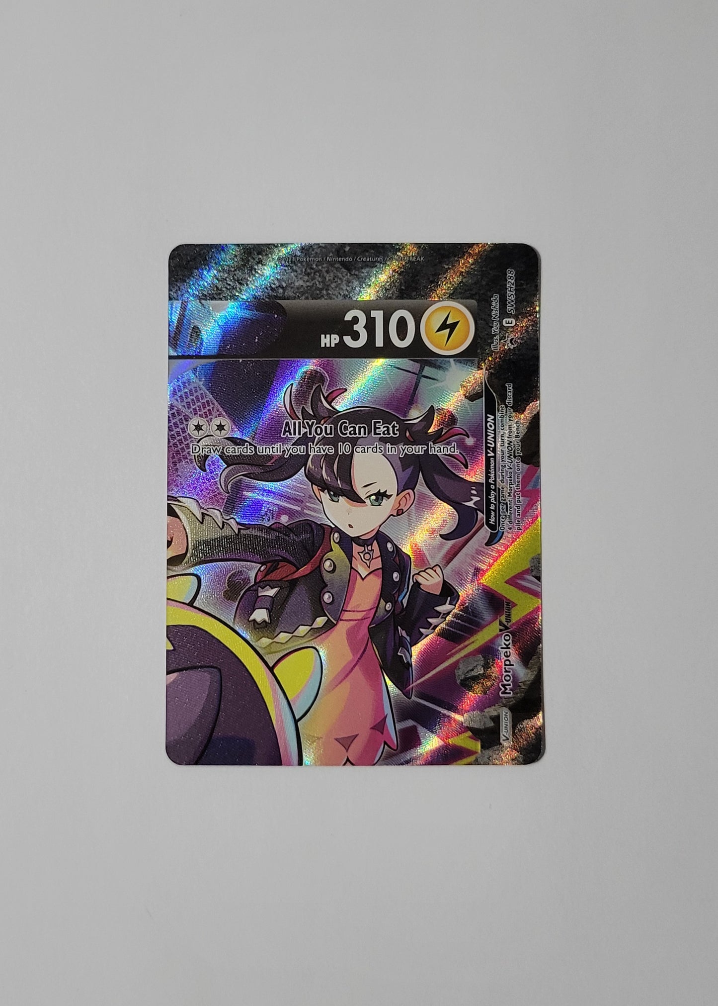 Morpeko V-Union SWSH288 - Black Star Promo