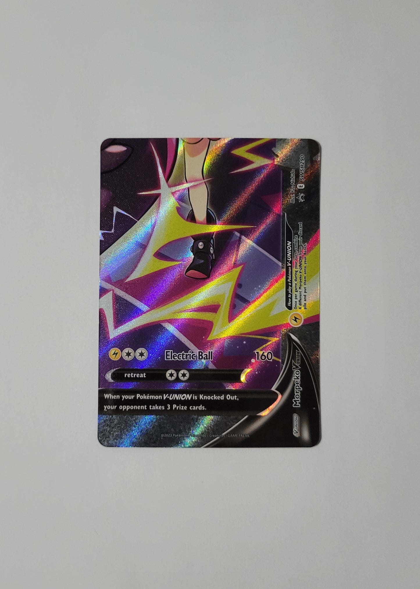 Morpeko V-Union SWSH290 - Black Star Promo