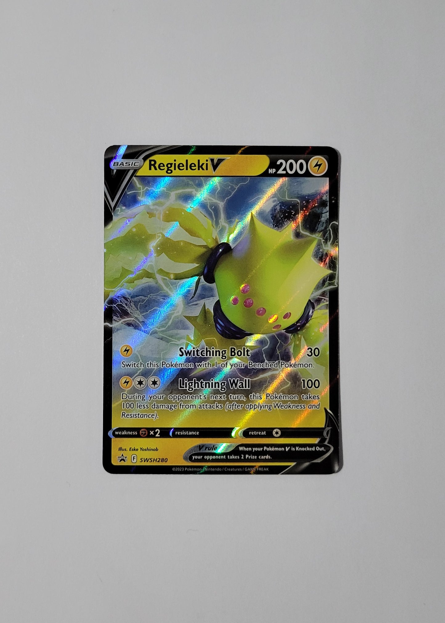 Regieleki V SWSH280 - Black Star Promo
