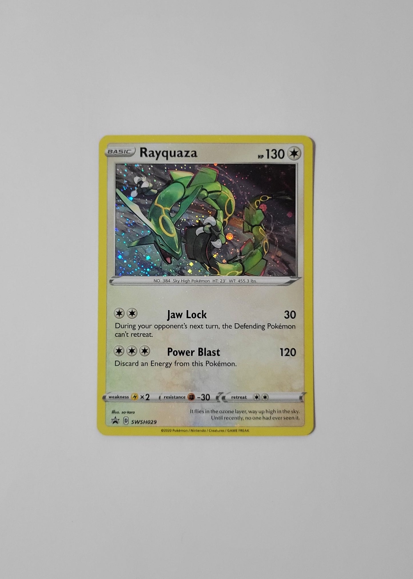 Rayquaza SWSH029 - Black Star Promo