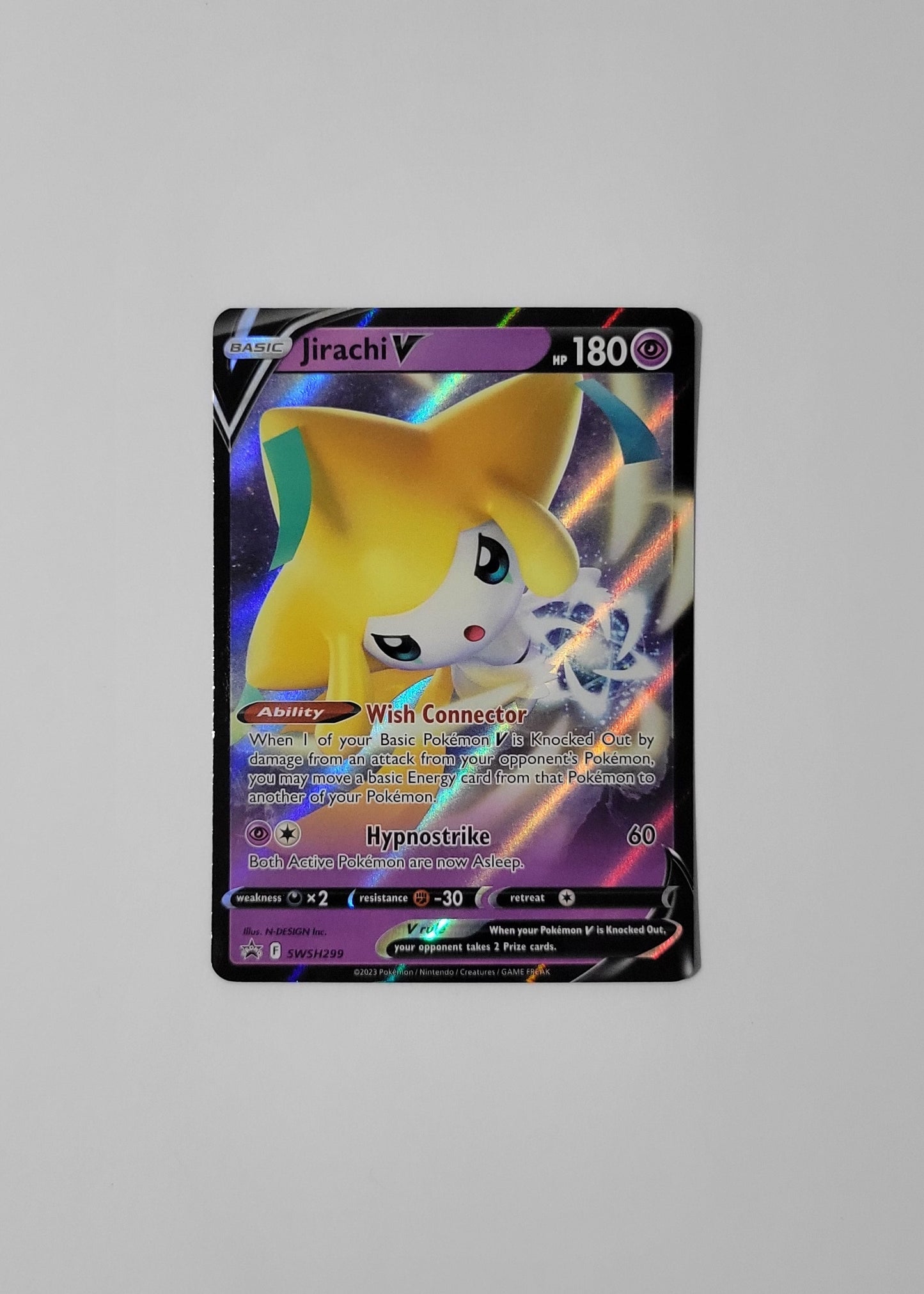 Jirachi V SWSH299 - Black Star Promo