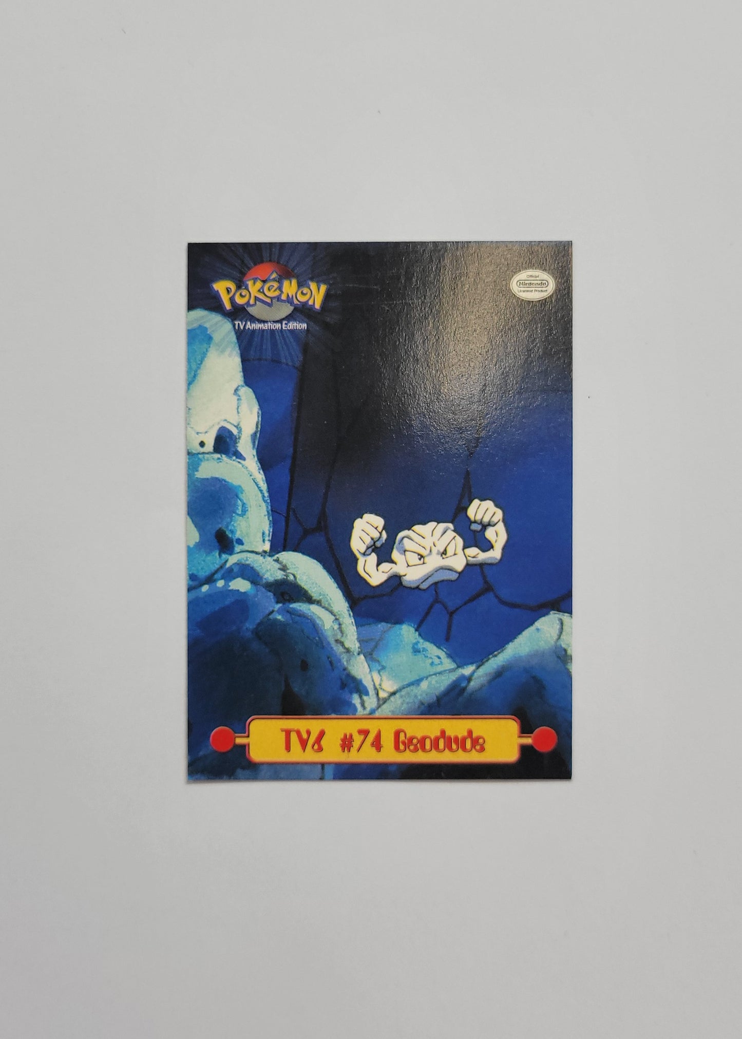 TV6 #76 Geodude - Topps TV Animation Edition