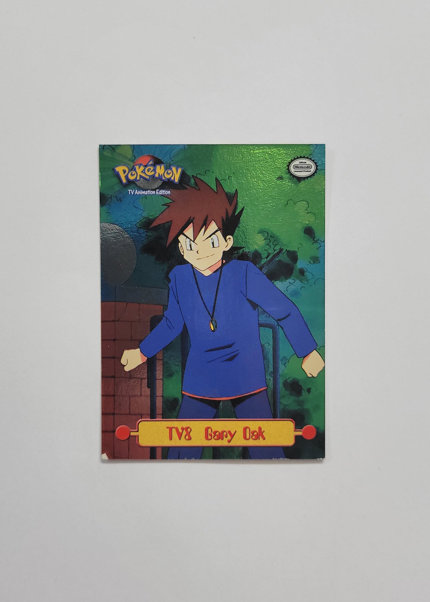 TV8 Gary Oak (Foil) - Topps TV Animation Edition