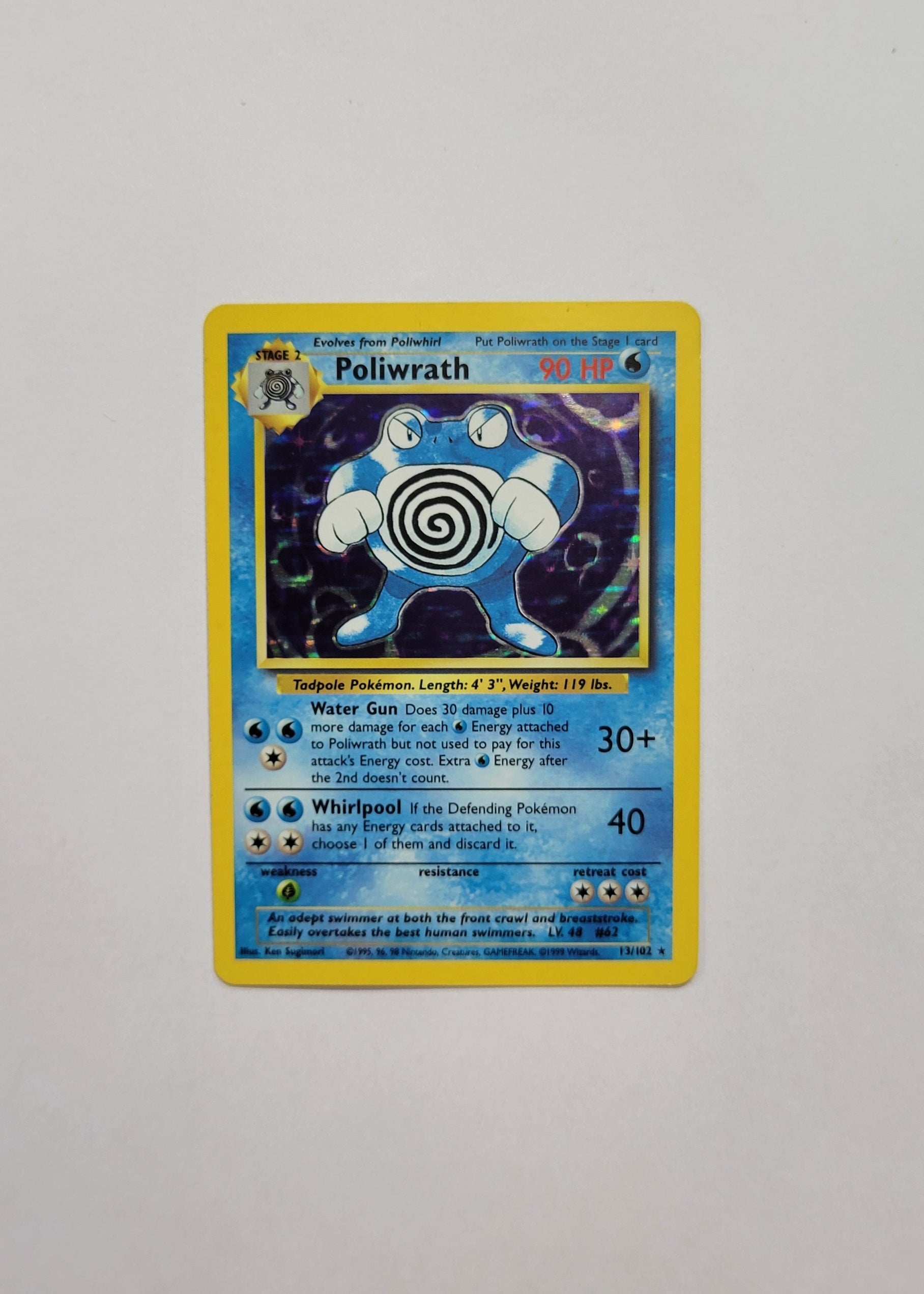 1995 poliwrath pokemon card value 13/102 Card:sv11b 133 Trading Card Game / Cards Pokémon Hit Points90 HP Pokemon Scarlet & Violet