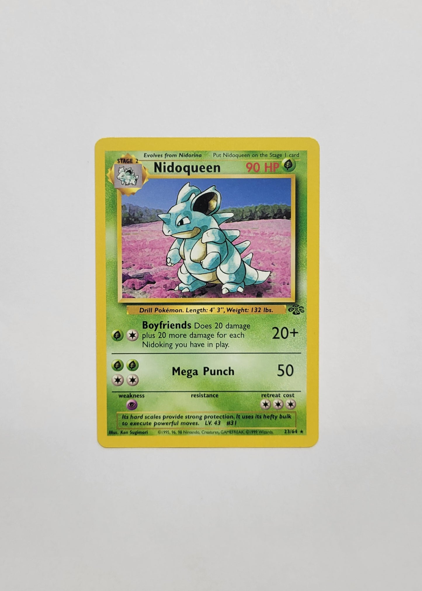 Nidoqueen 23/64 (Non-Holo) - Jungle