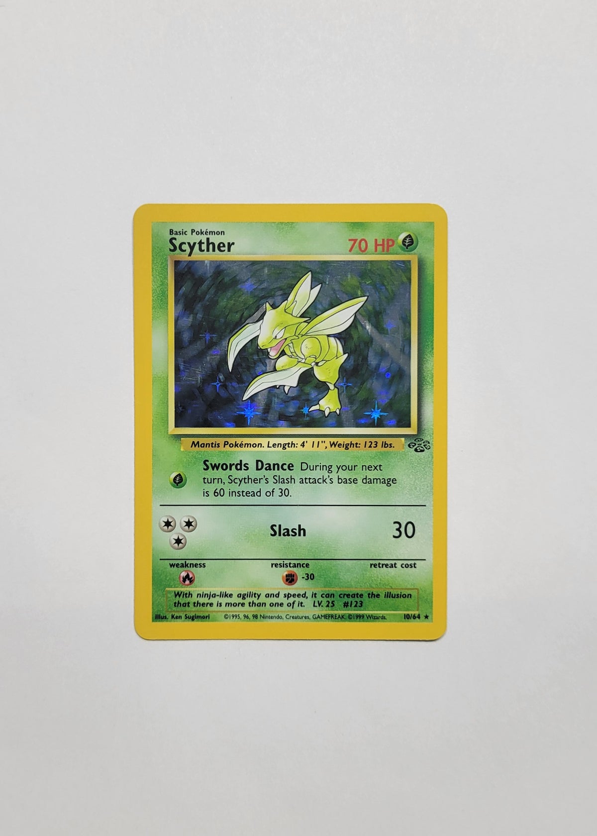 Scyther 10/64 (Holo) - Jungle