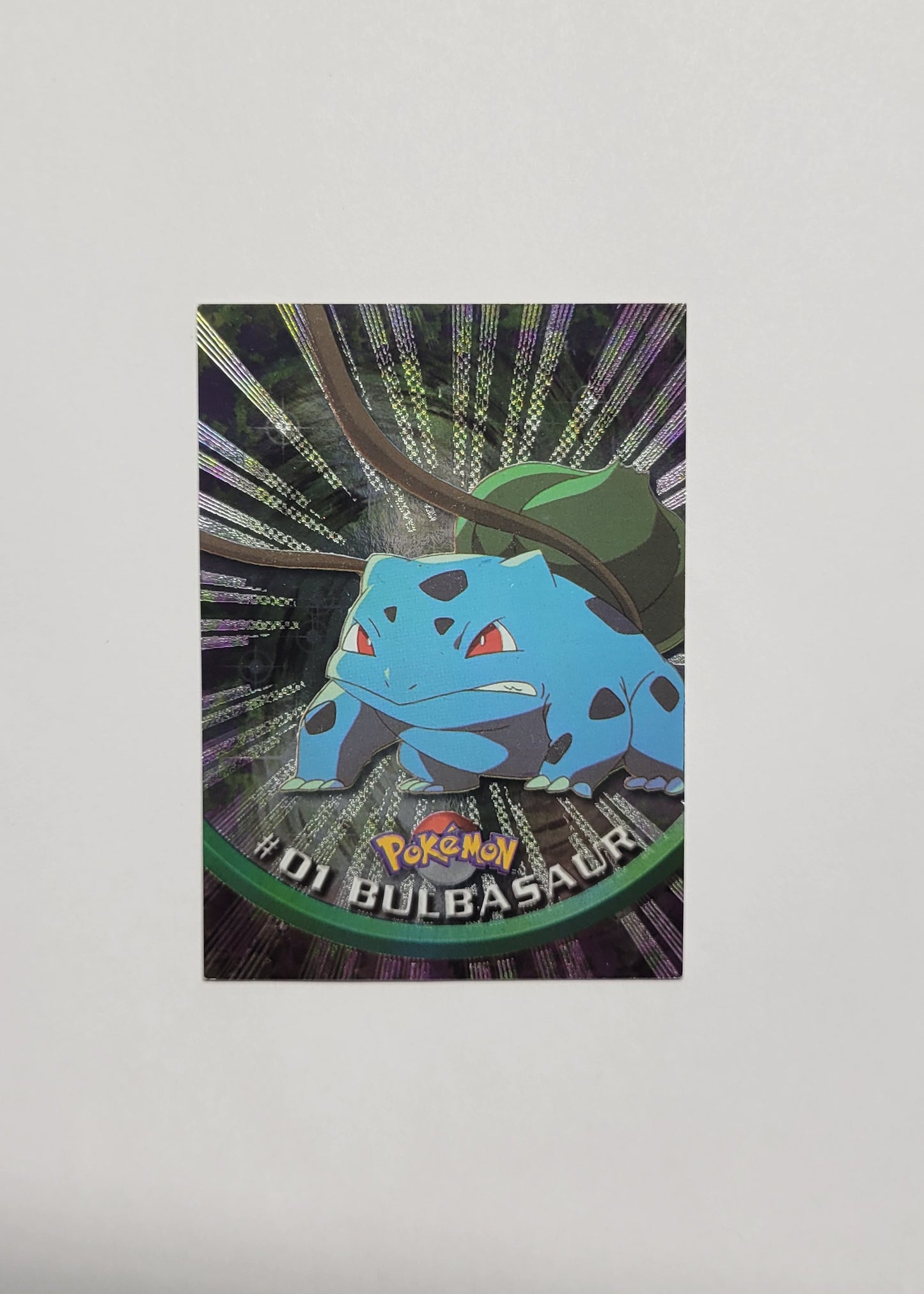 #01 Bulbasaur (Foil) - Topps TV Animation Edition