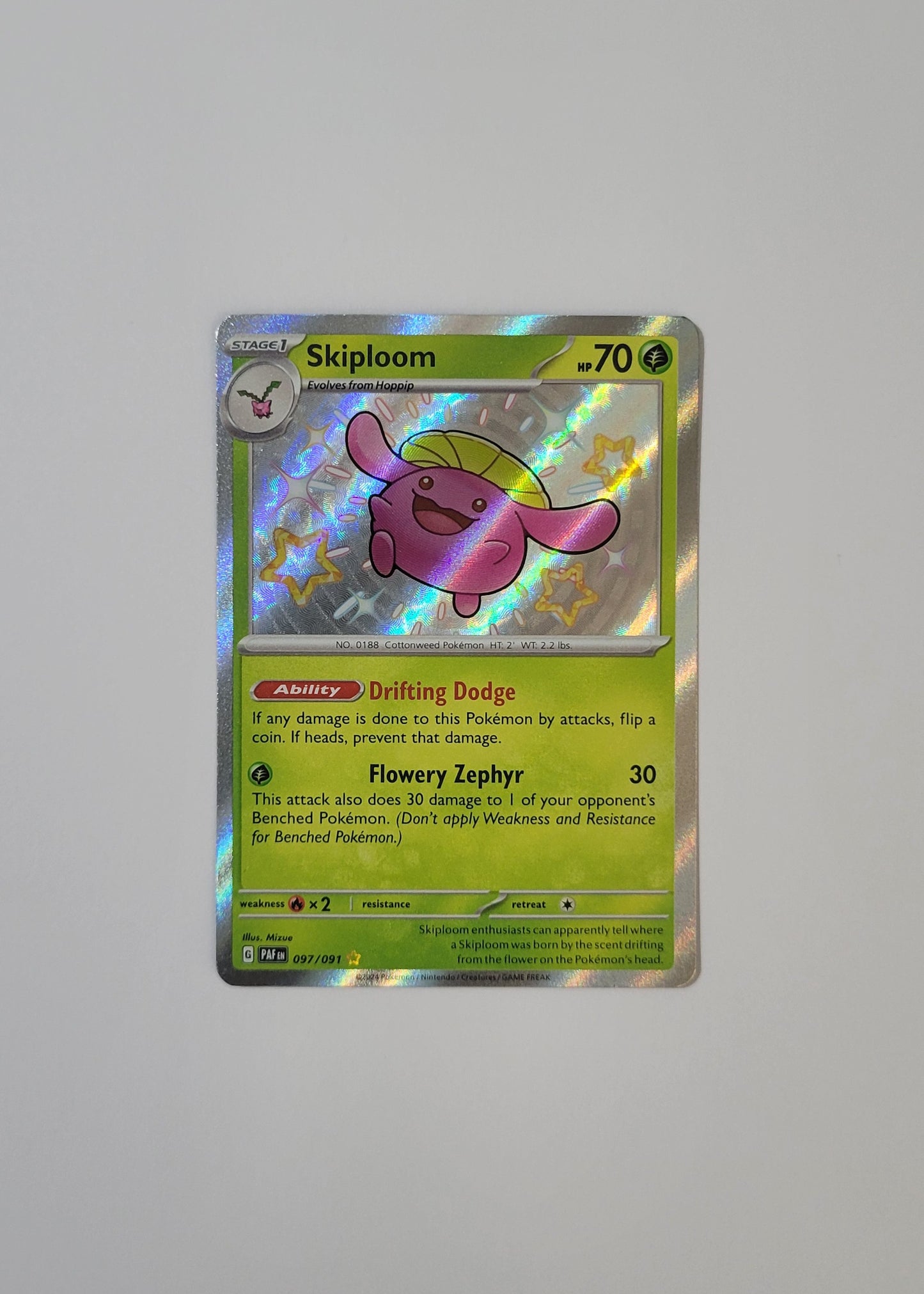Skiploom 097/091 - Paldean Fates