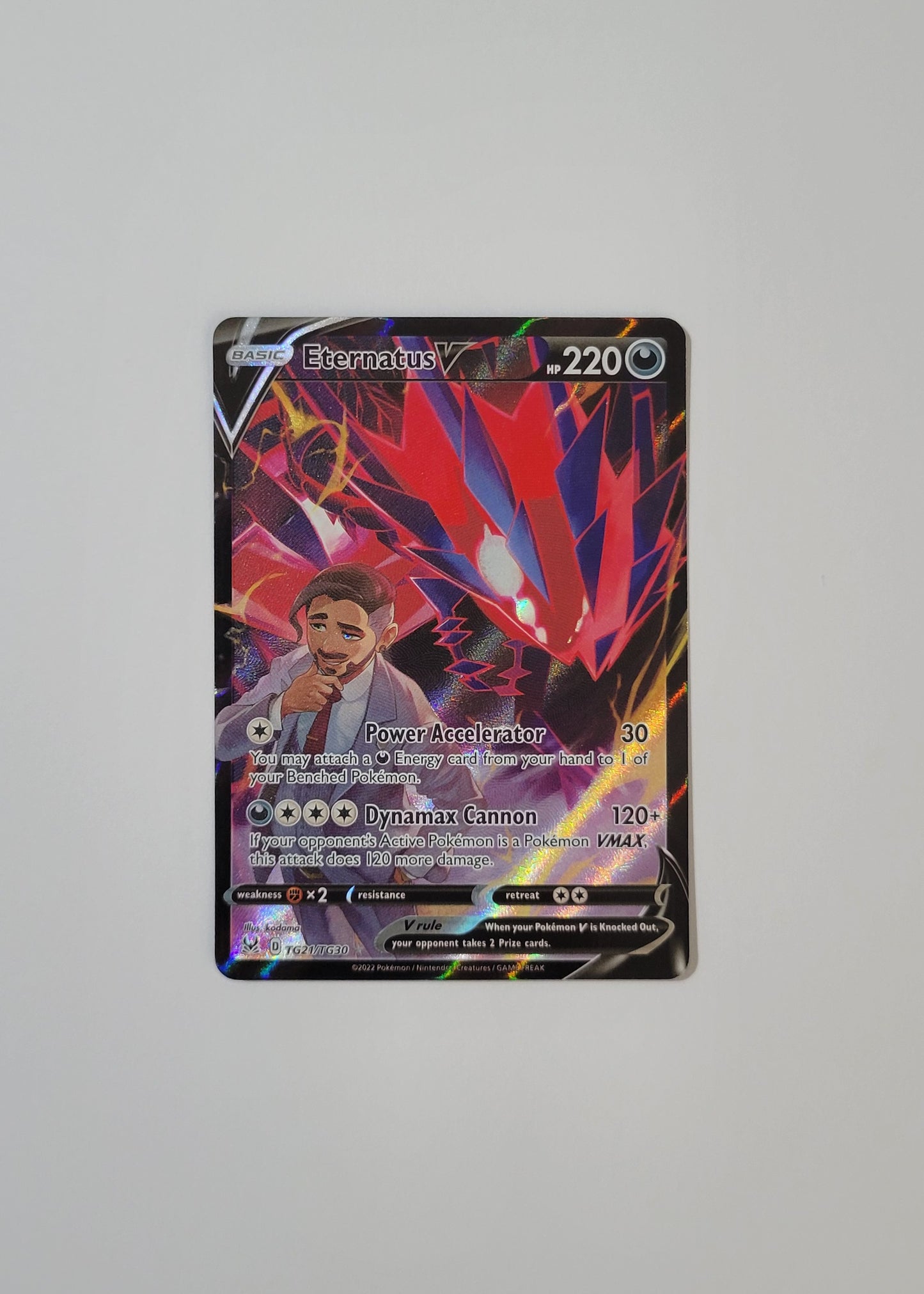 Eternatus V TG21/TG30 - Lost Origin: Trainer Gallery