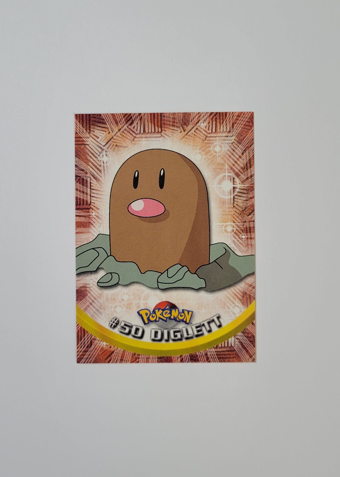 #50 Diglett - Topps TV Animation Edition