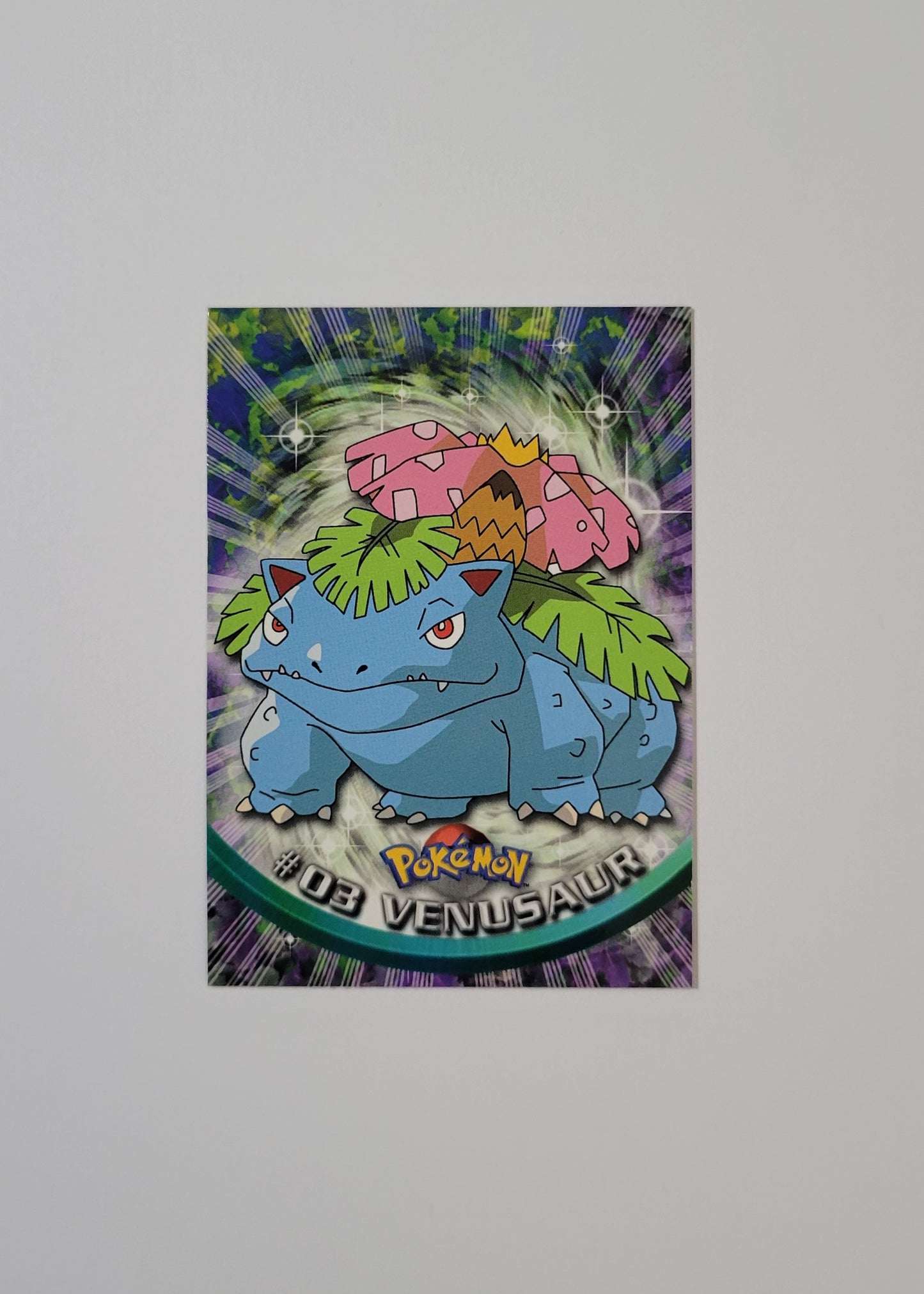 #03 Venusaur - Topps TV Animation Edition