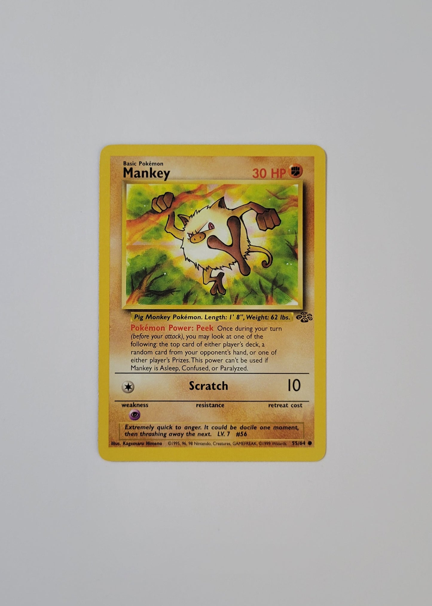 Mankey 55/64 - Jungle