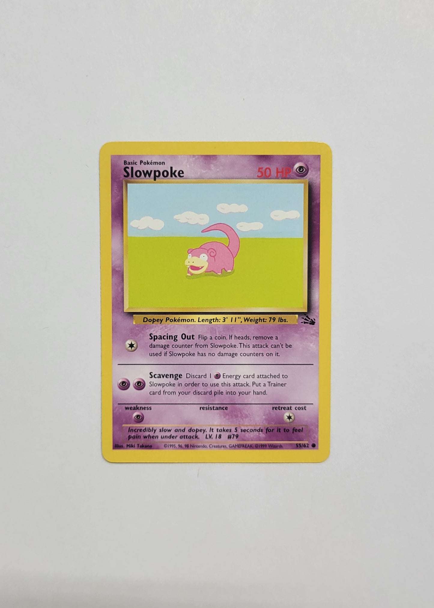 Slowpoke 55/62 - Fossil
