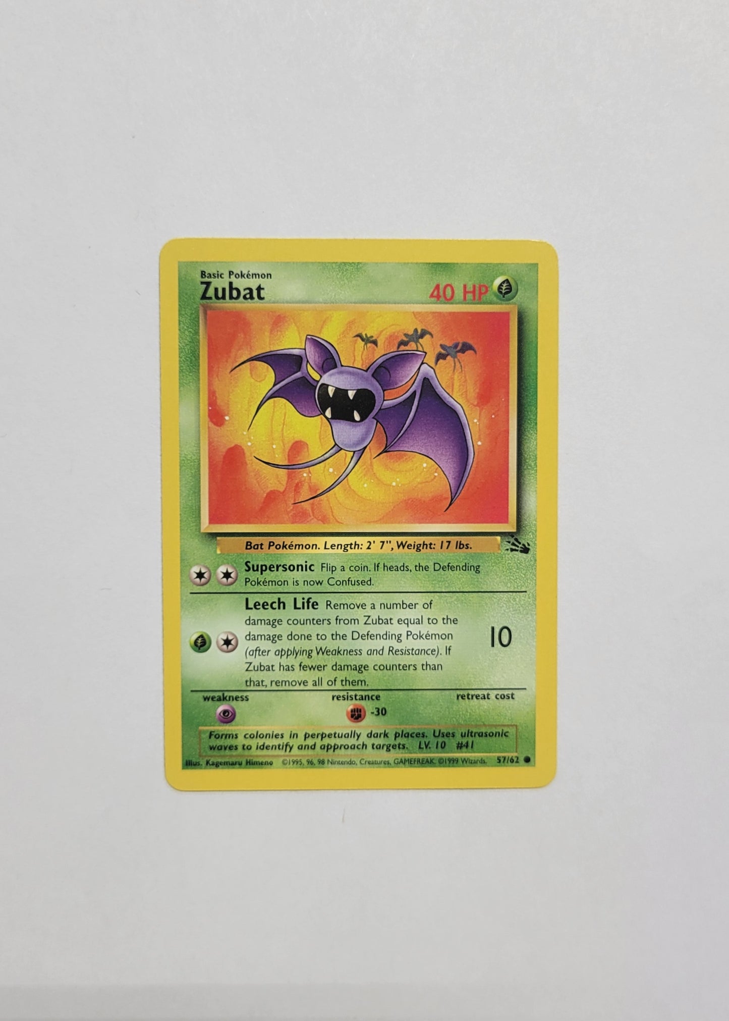 Zubat 57/62 - Fossil