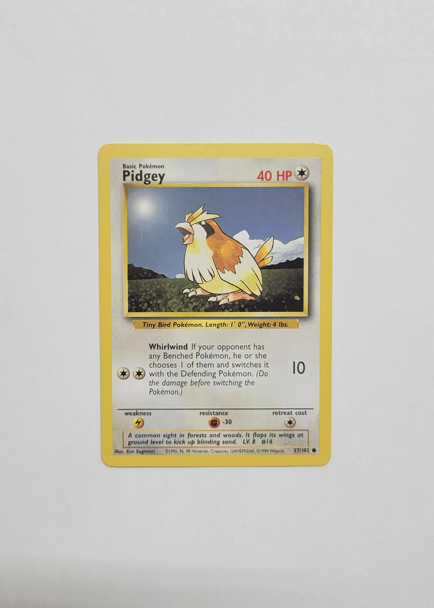 Pidgey 57/102 - Base Set