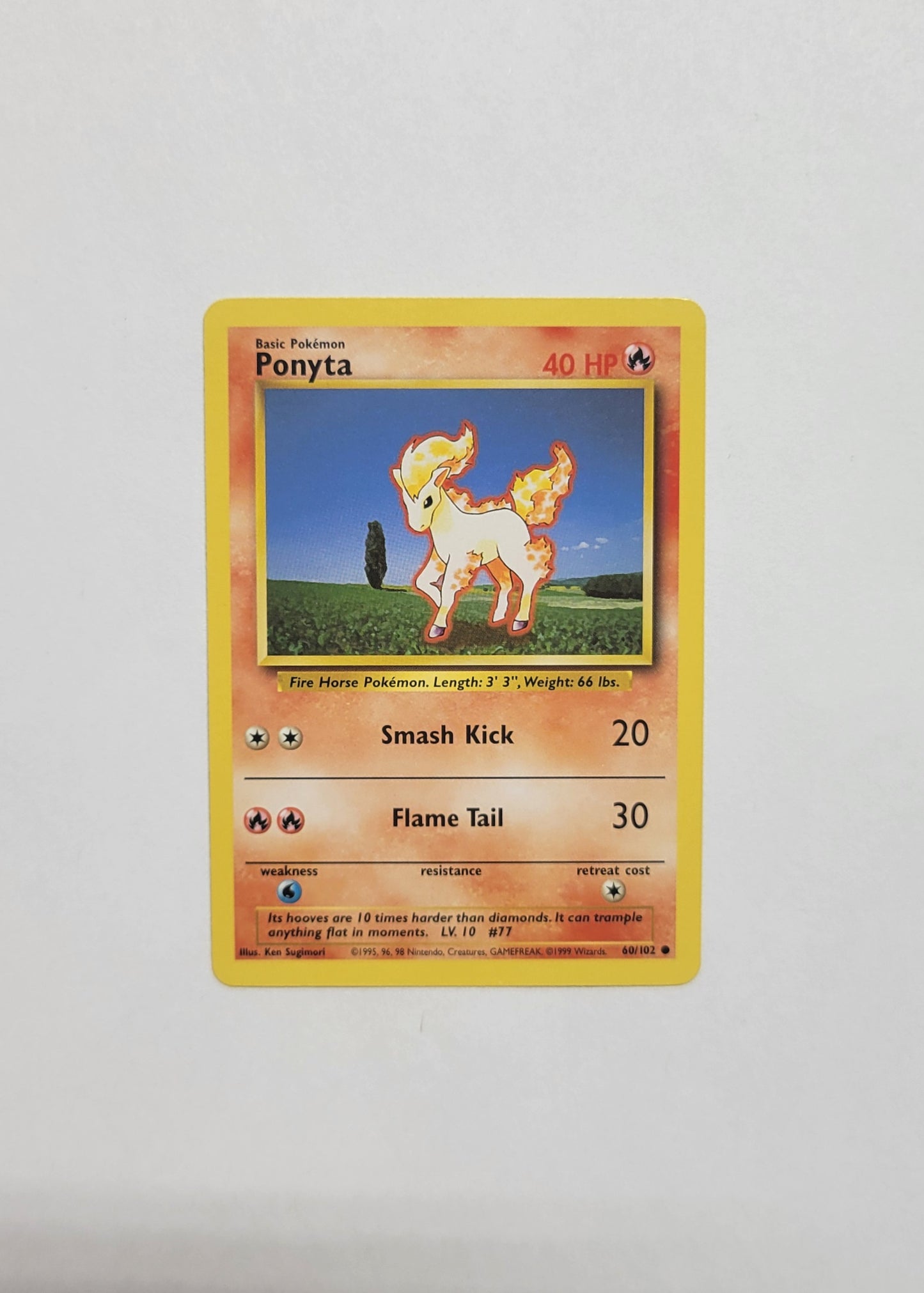 Ponyta 60/102 - Base Set