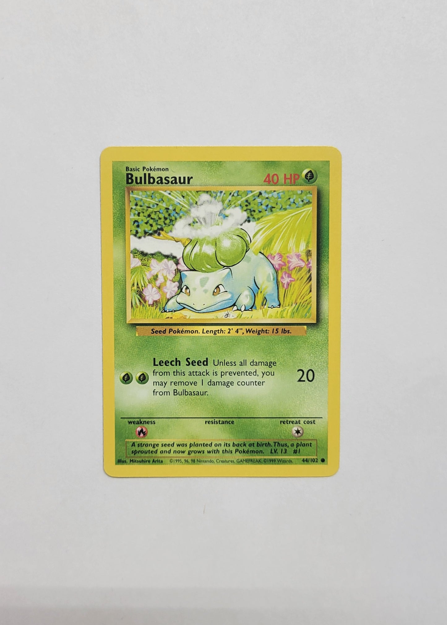 Bulbasaur 44/102 - Base Set