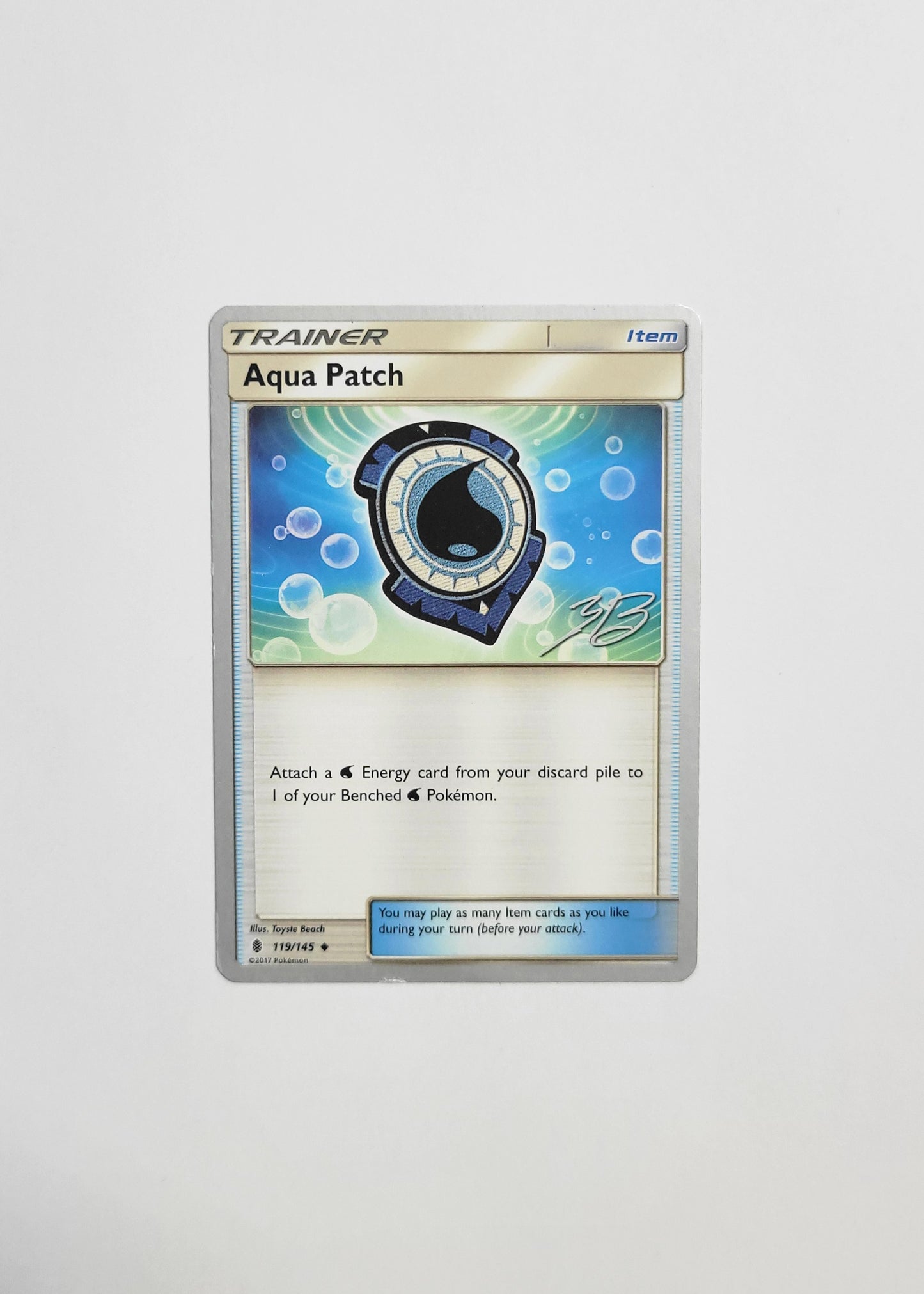 Aqua Patch 119/145 (Zachary Bokhari) - World Championships 2017