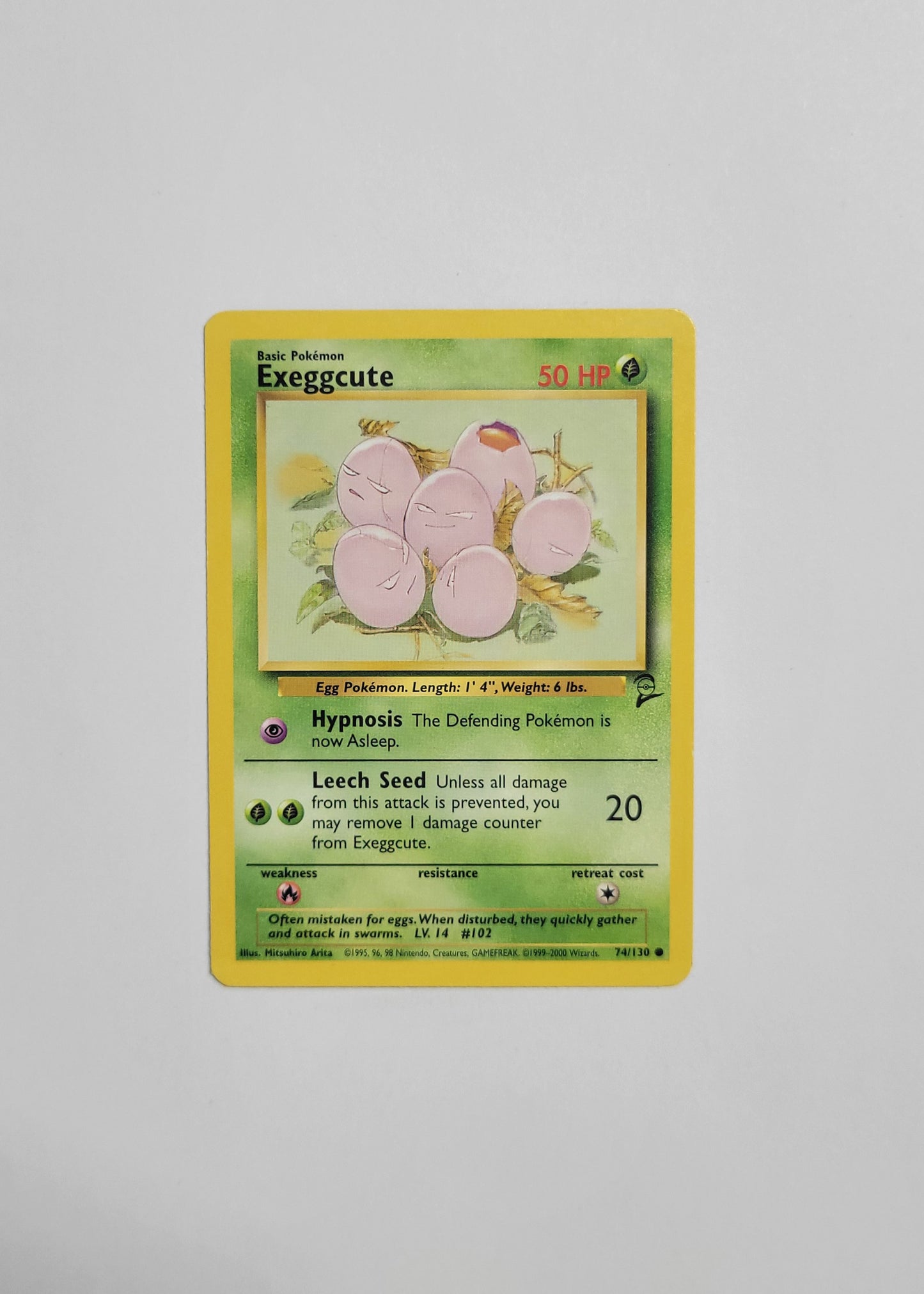 Exeggcute 74/130 - Base Set 2