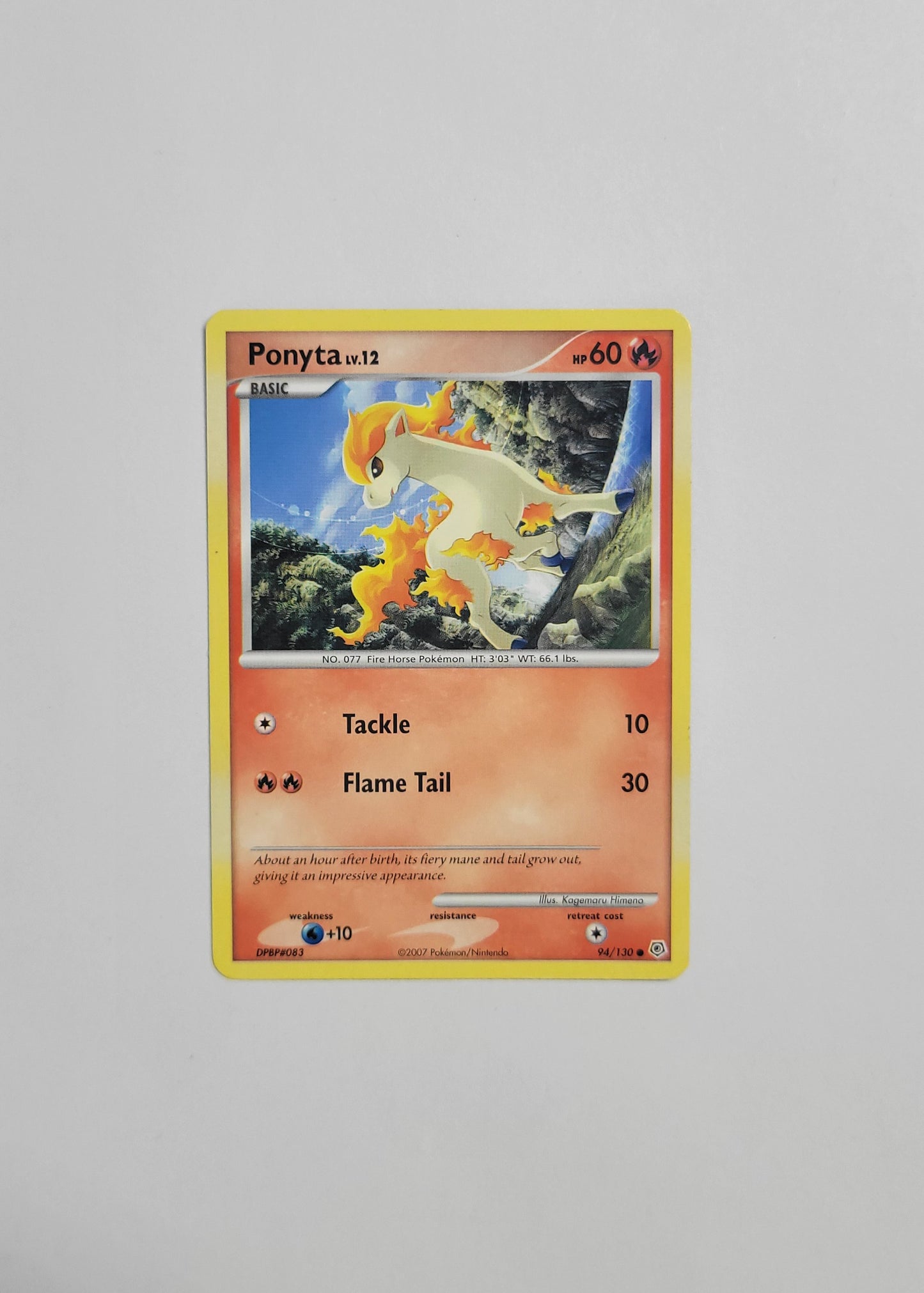 Ponyta LV. 12 94/130 - Diamond & Pearl