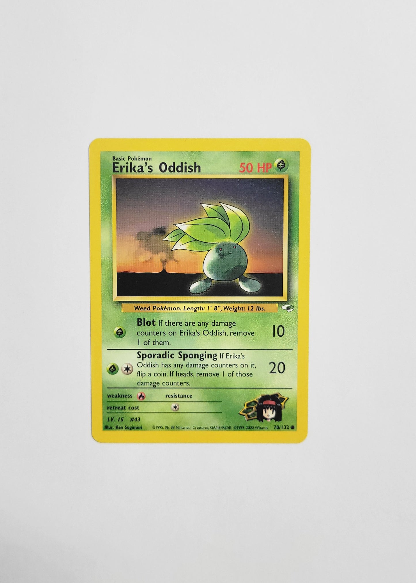 Erika's Oddish 78/132 - Gym Heroes