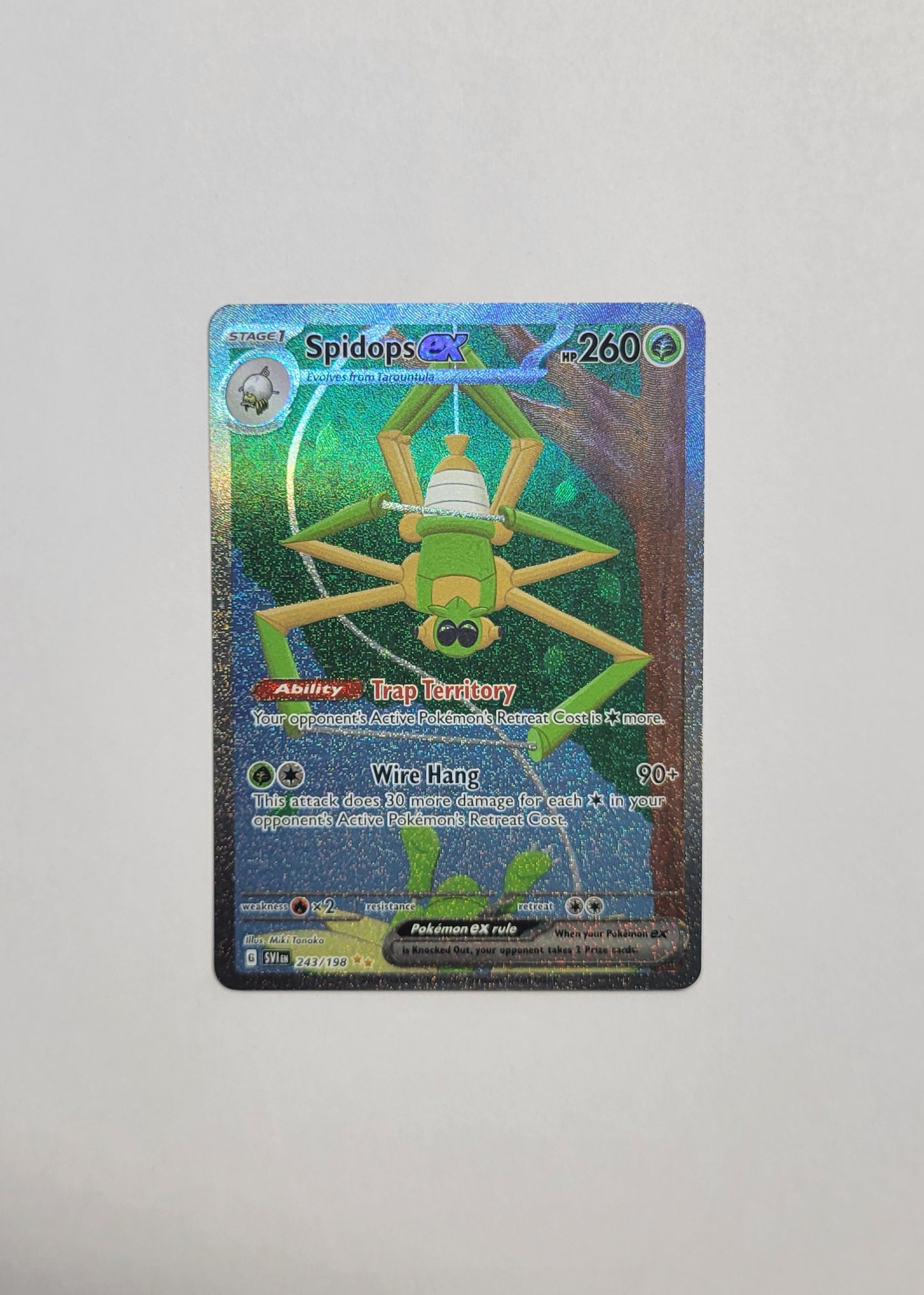 Spidops ex 243/198 - Scarlet & Violet Base