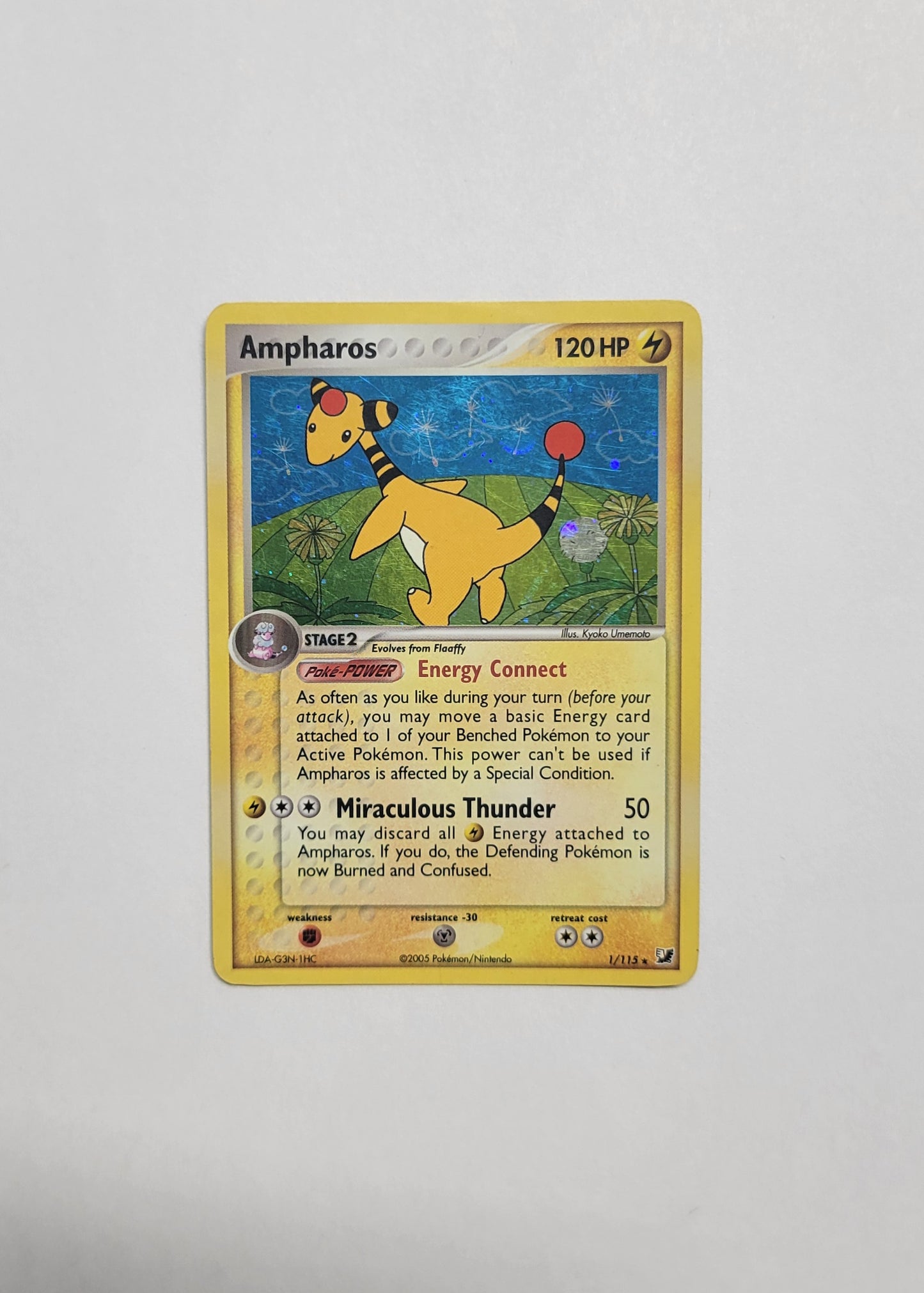Ampharos 1/115 - EX Unseen Forces