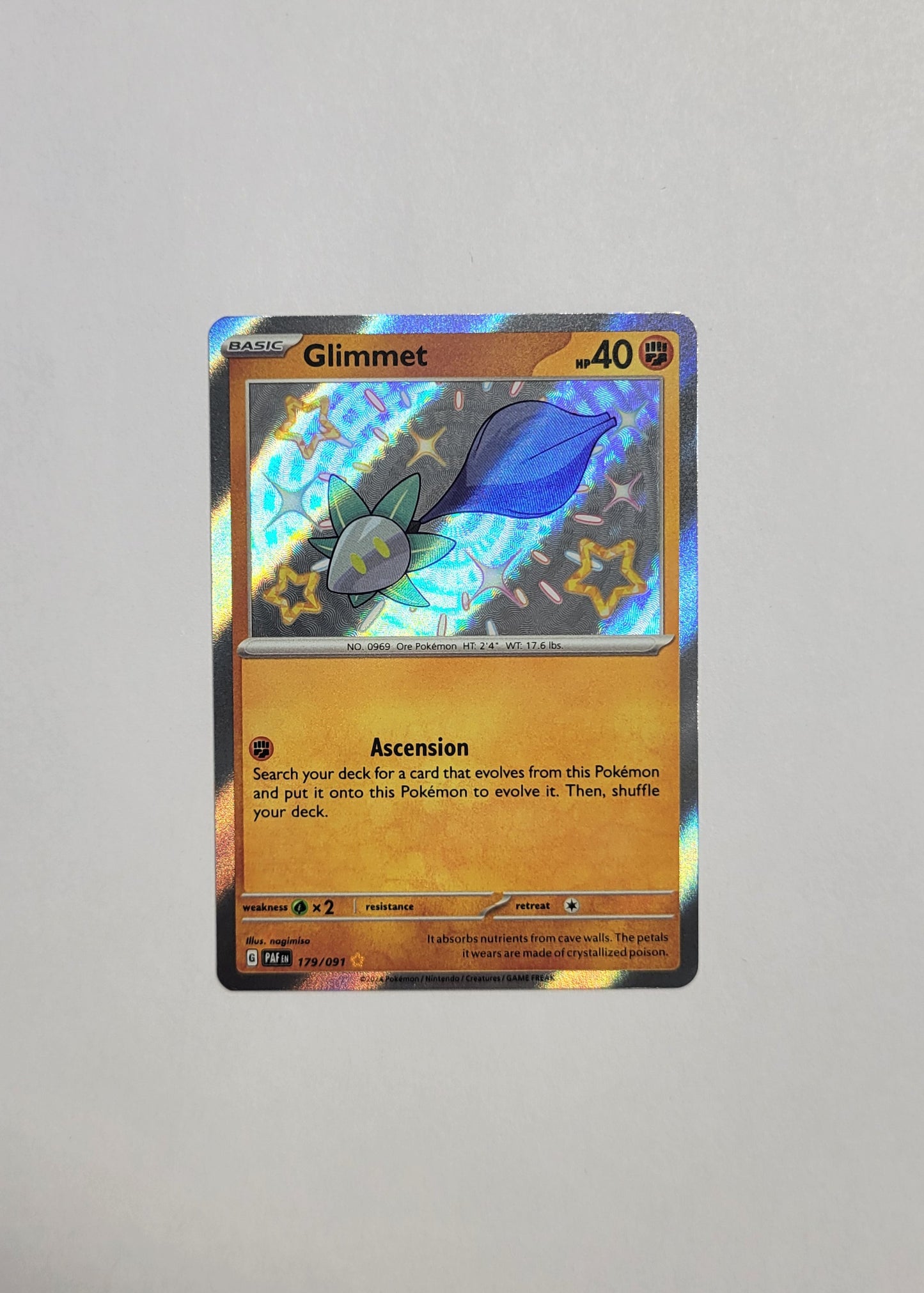 Glimmet 179/091 - Paldean Fates
