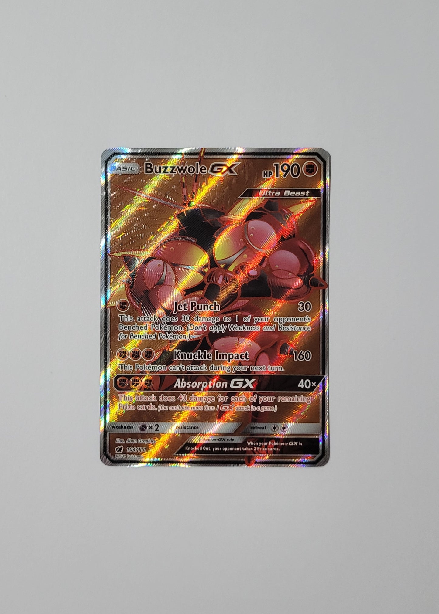Buzzwole GX 104/111 - Crimson Invasion