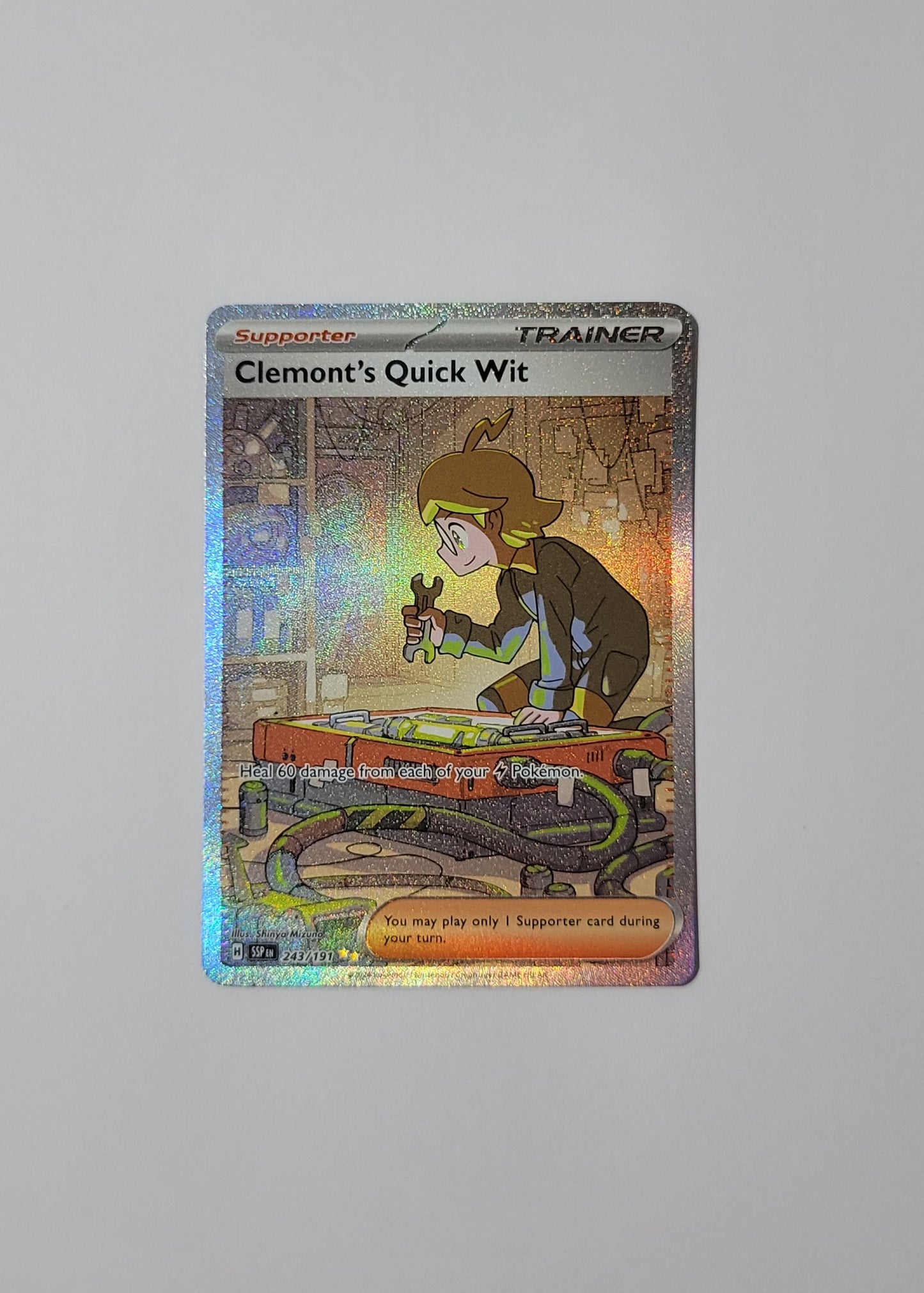 Clemont's Quick Wit 243/191 - Surging Sparks