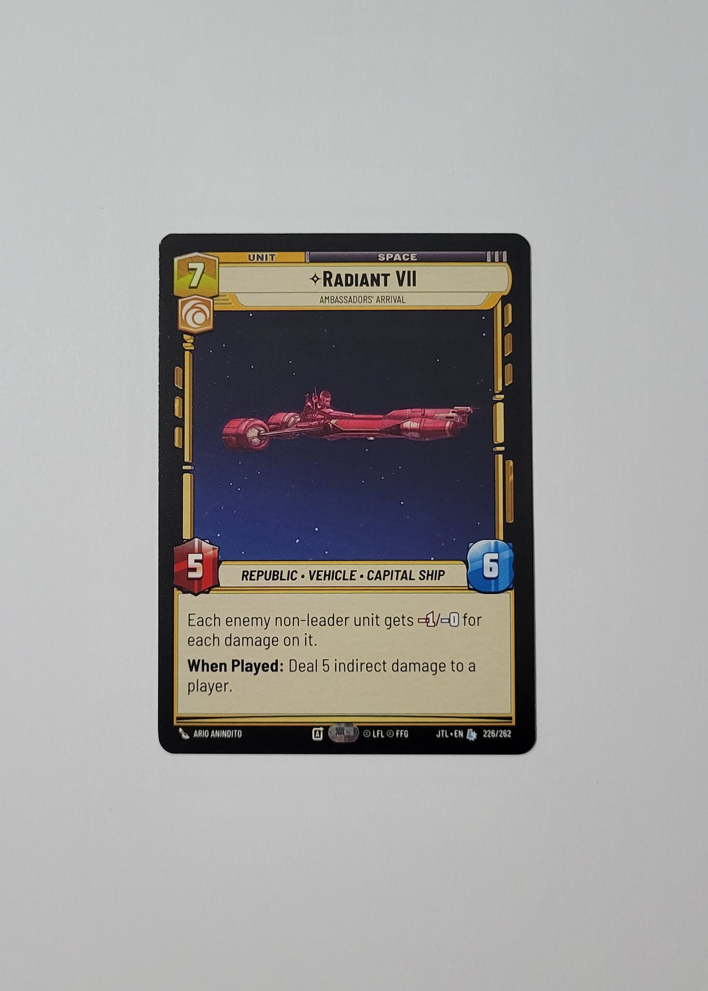 Radiant VII 226/262 - Jump to Lightspeed