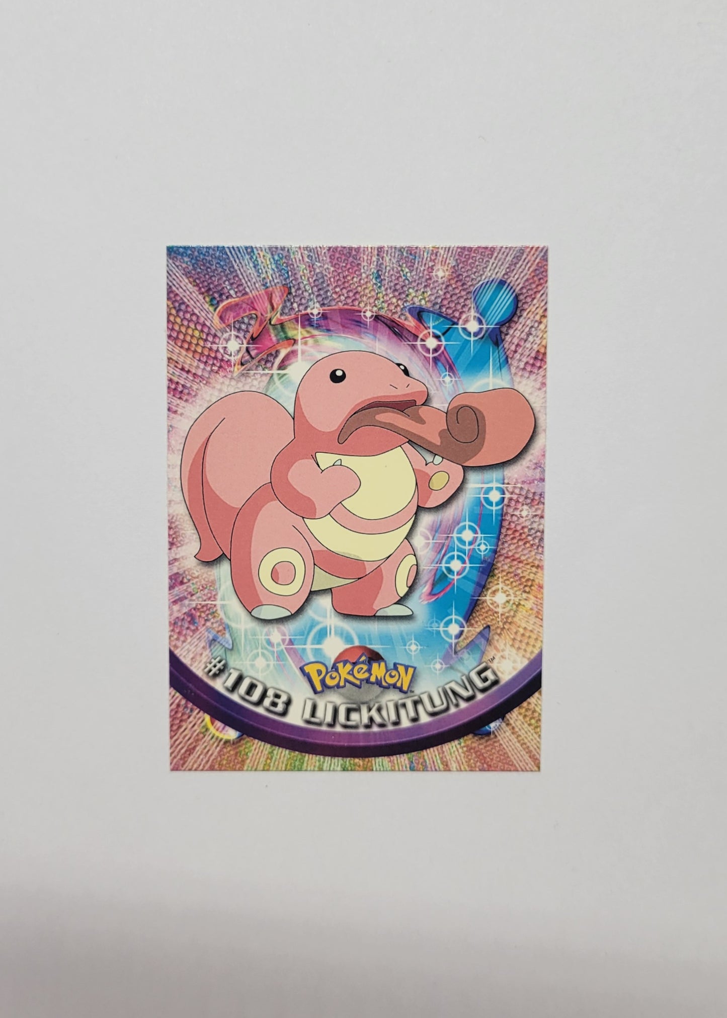 #108 Lickitung - Topps TV Animation Edition