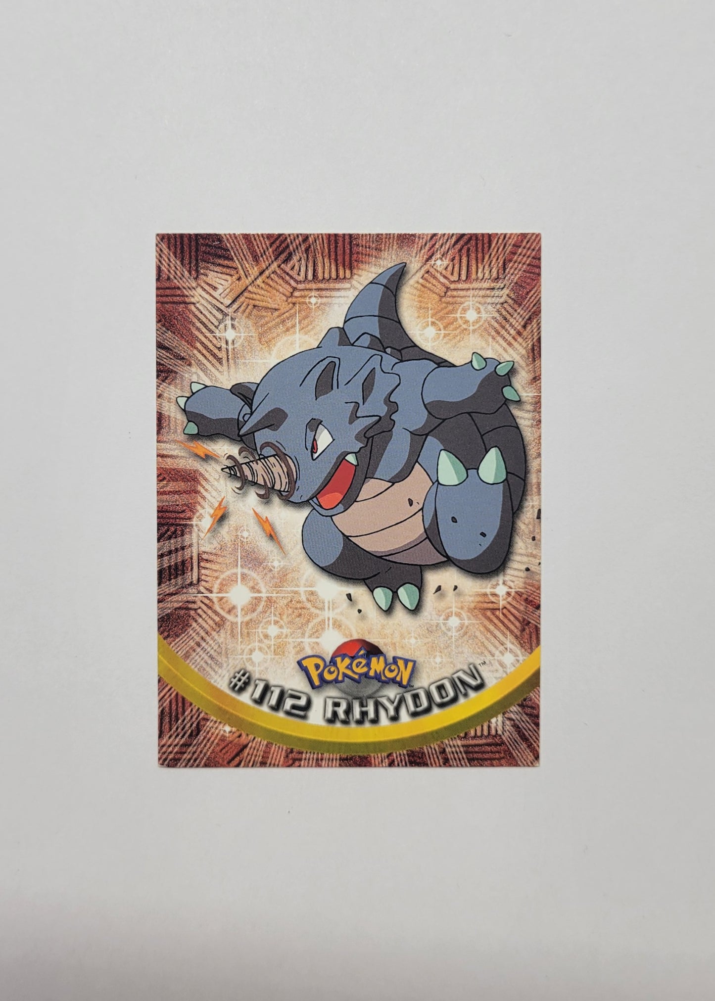 #112 Rhydon - Topps TV Animation Edition