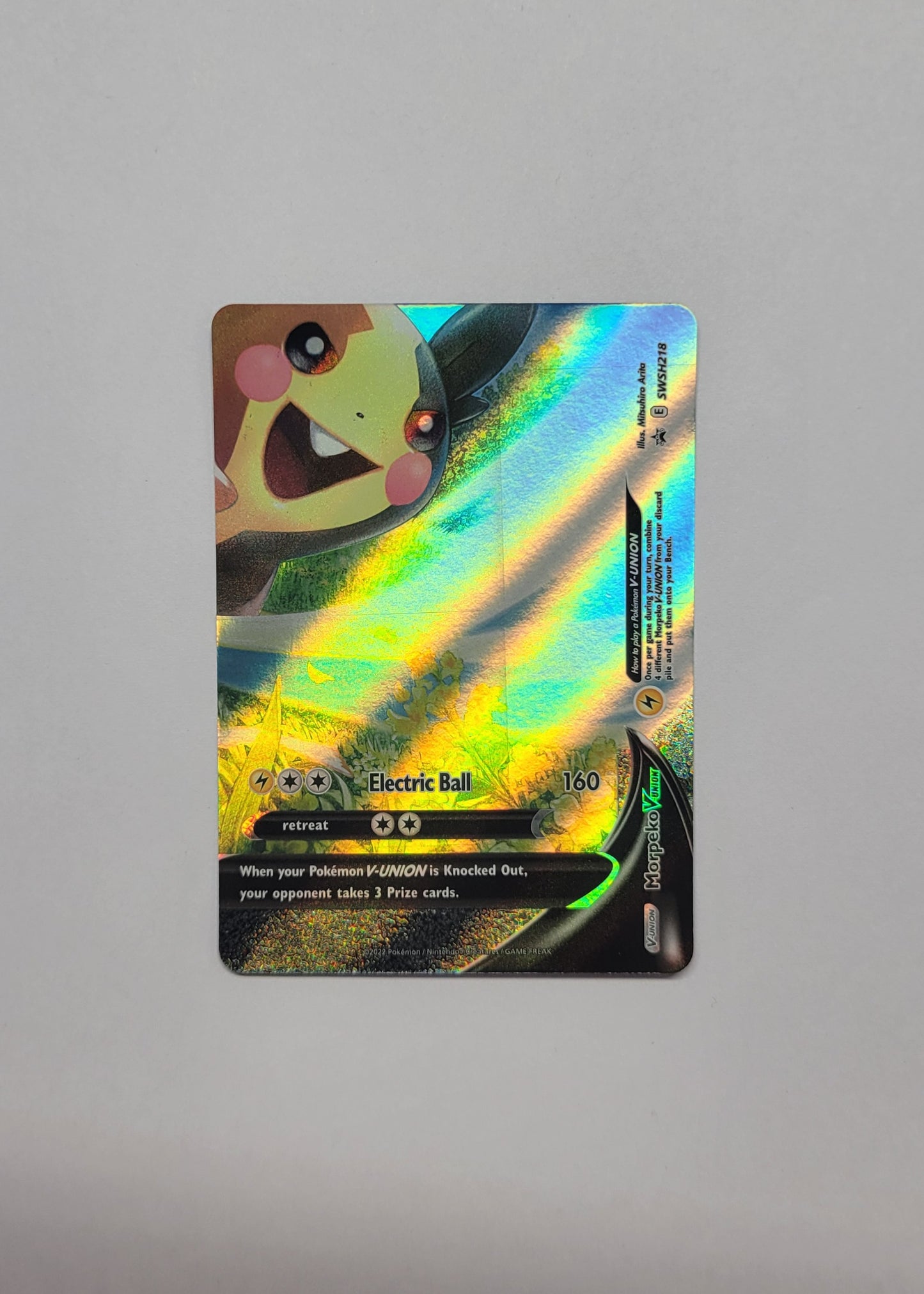 Morpeko V-Union SWSH218 - Black Star Promo