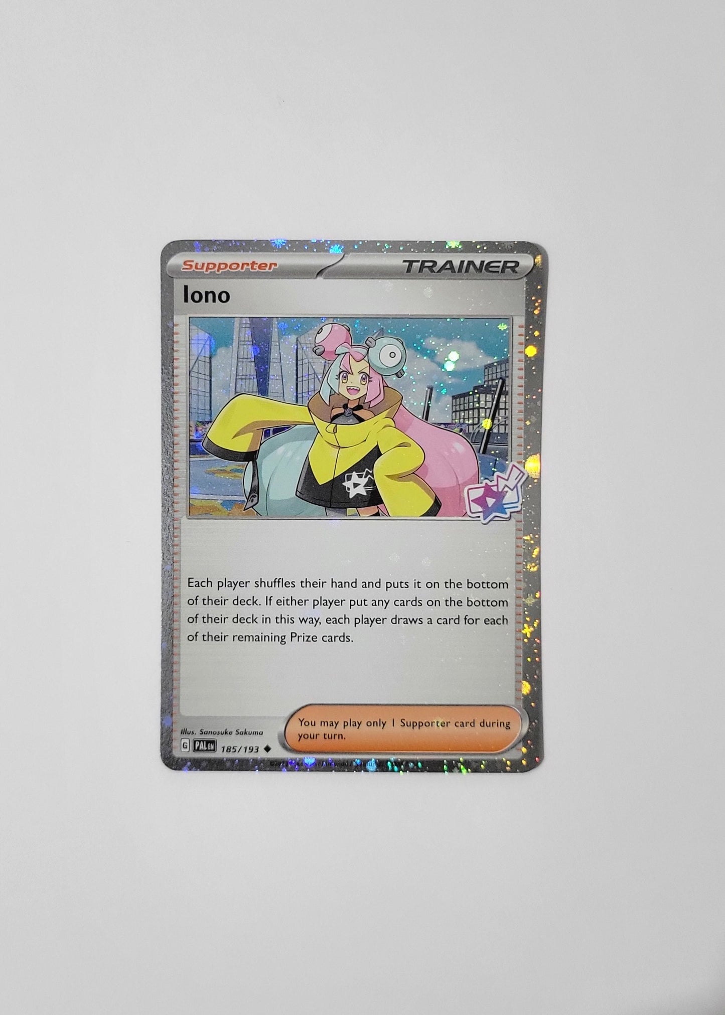 Iono 185/193 (Cosmos Holo) - Paldea Evolved