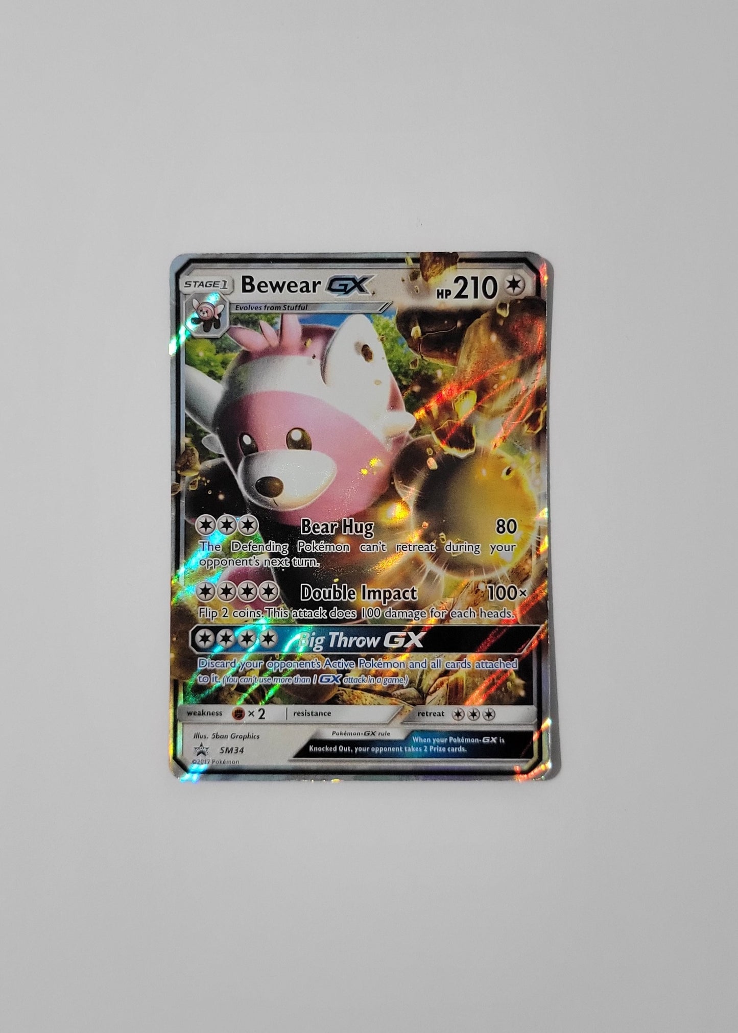 Bewear GX SM34 - Black Star Promo