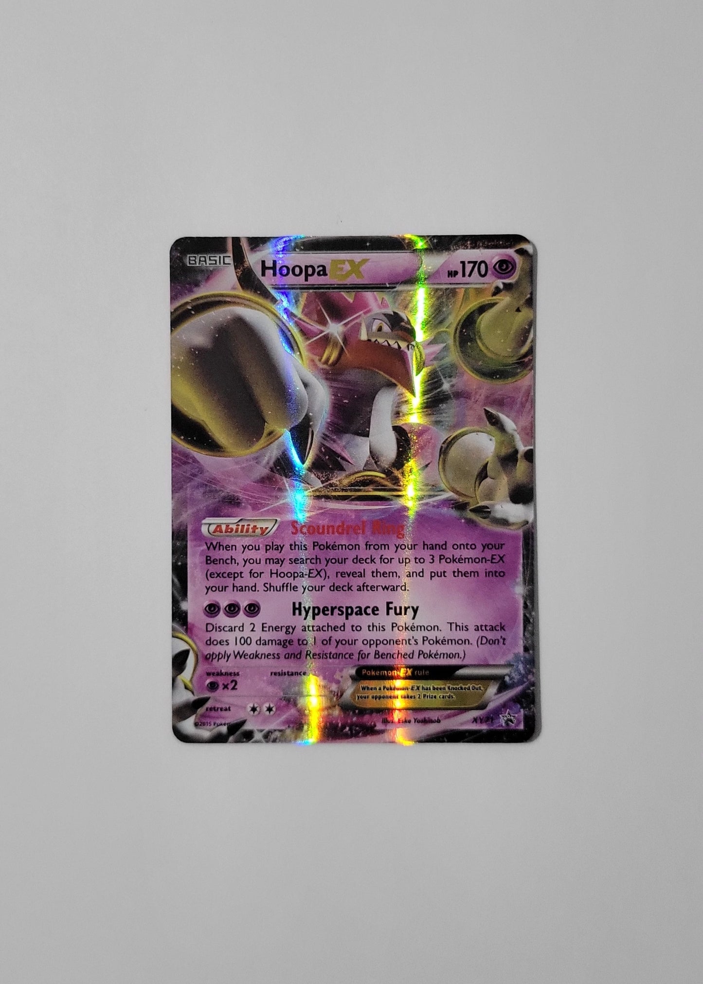 Hoopa EX XY71 - Black Star Promo
