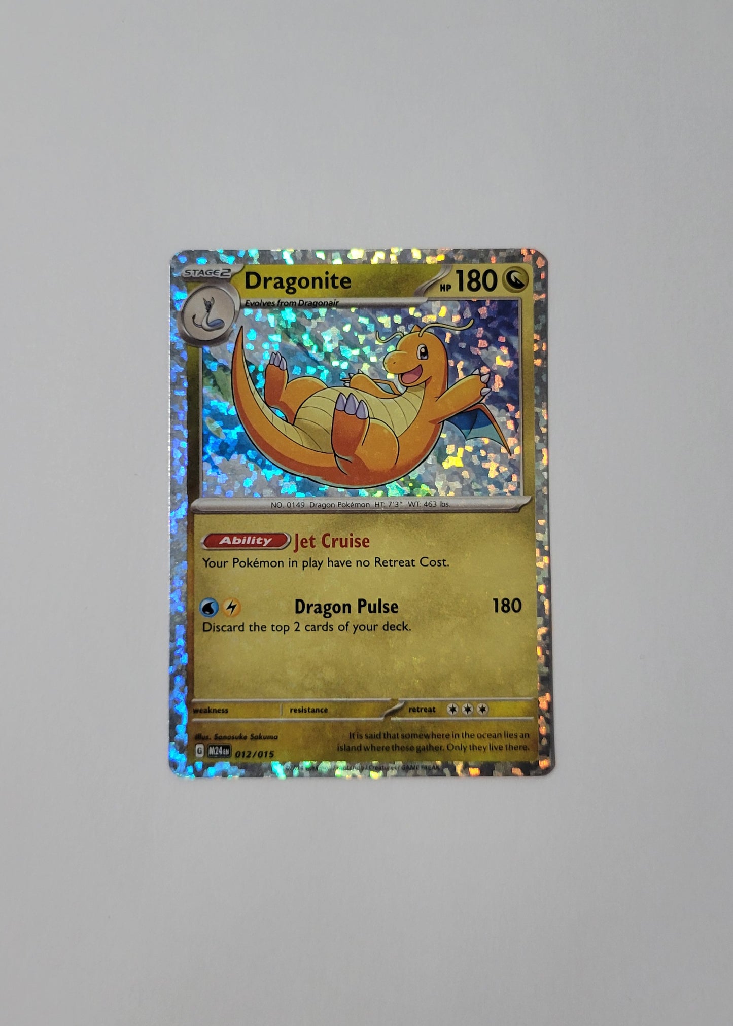 Dragonite 012/015 - McDonald's Promo 2024