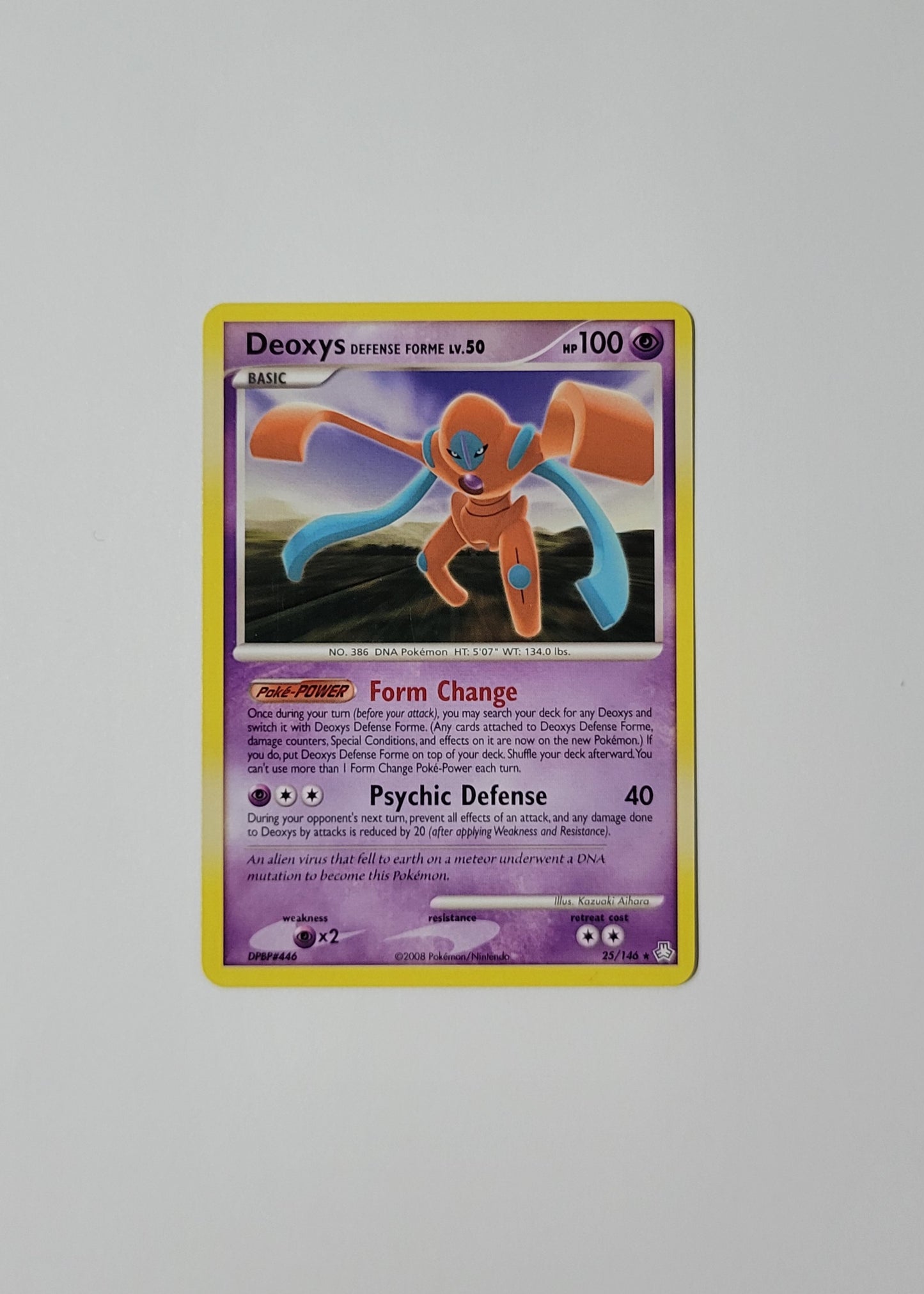 Deoxys Defense Forme Lv. 50 25/146 - Legends Awakened